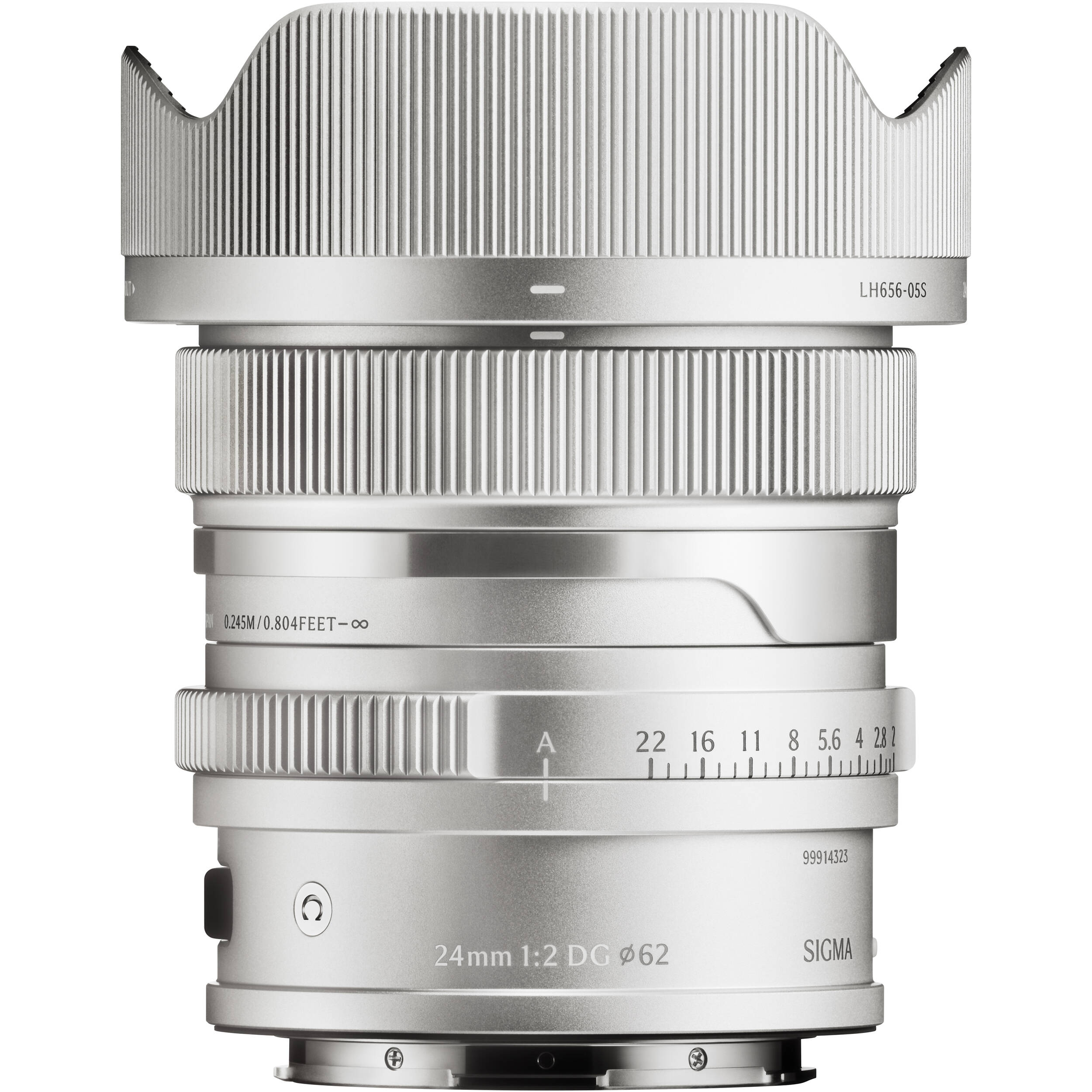 Sigma 24mm f/2 DG Contemporary Lens (L-Mount, Silver)