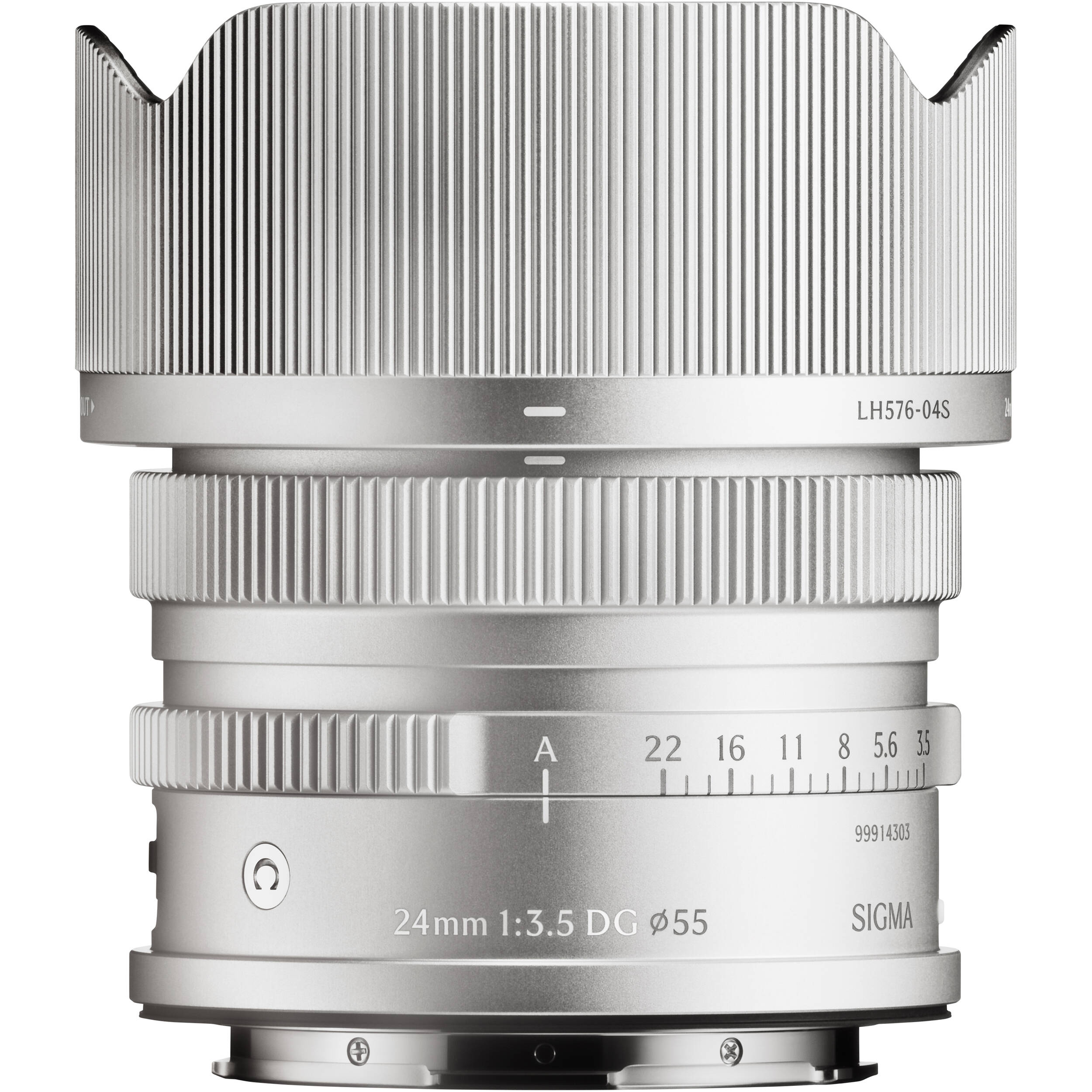 Sigma 24mm f/3.5 DG Contemporary Lens (L-Mount, Silver)
