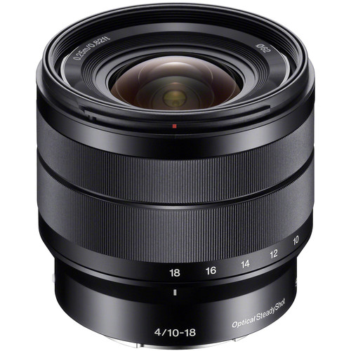 Sony 10-18mm f/4 OSS E-mount Wide-Angle Zoom Lens