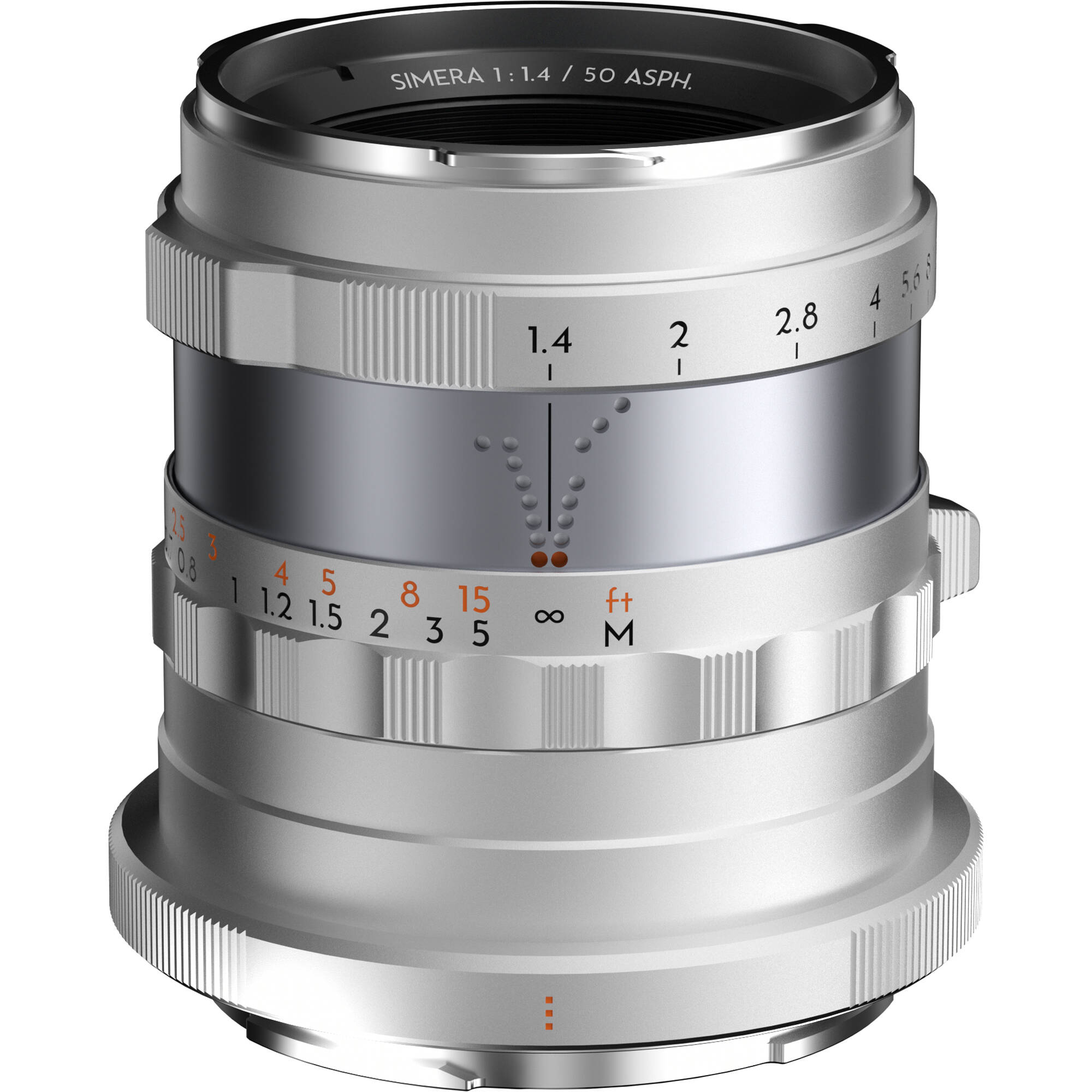 Thypoch Simera 50mm f/1.4 Lens (Nikon Z, Silver)