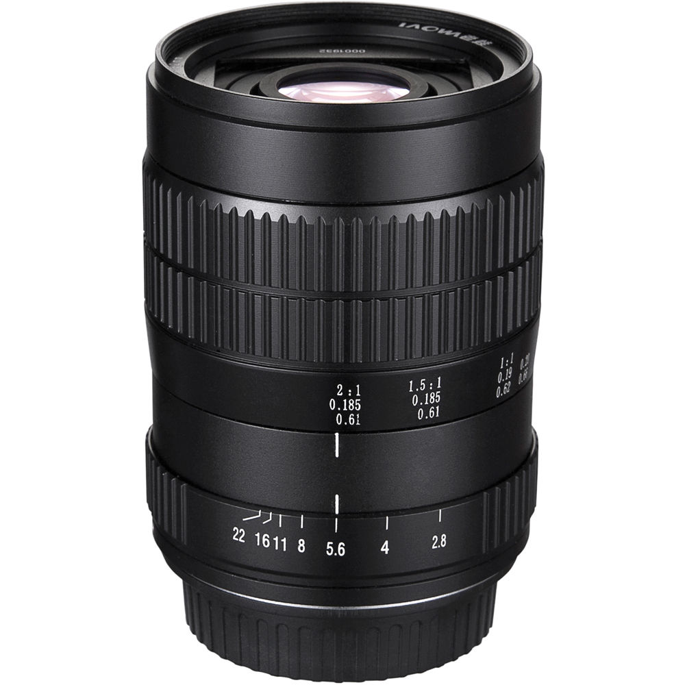 Venus Optics Laowa 60mm f/2.8 2X Ultra-Macro Lens for Nikon F