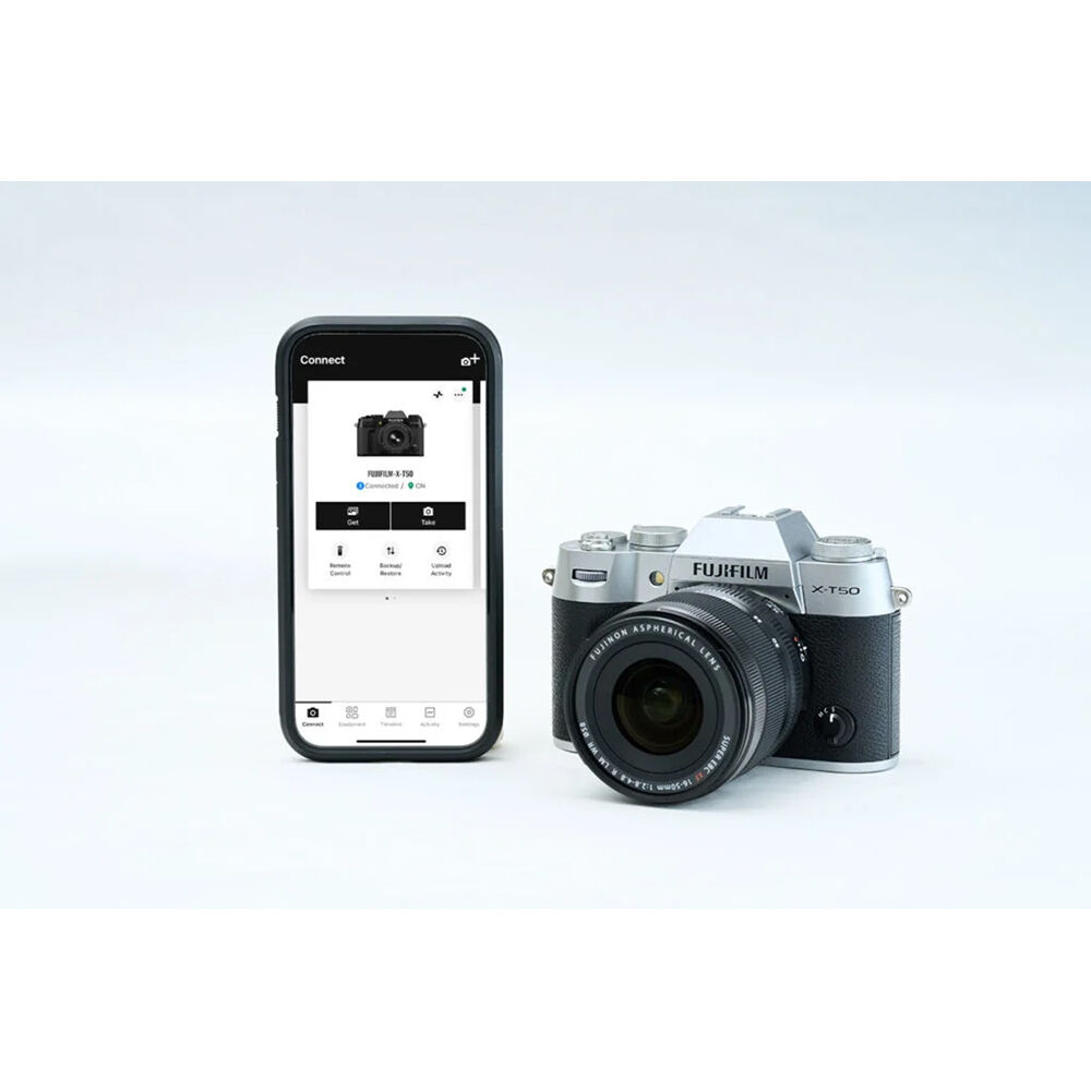 FUJIFILM XT50 Mirrorless Camera (Fuji X-T50 Silver 16828313 Camera)