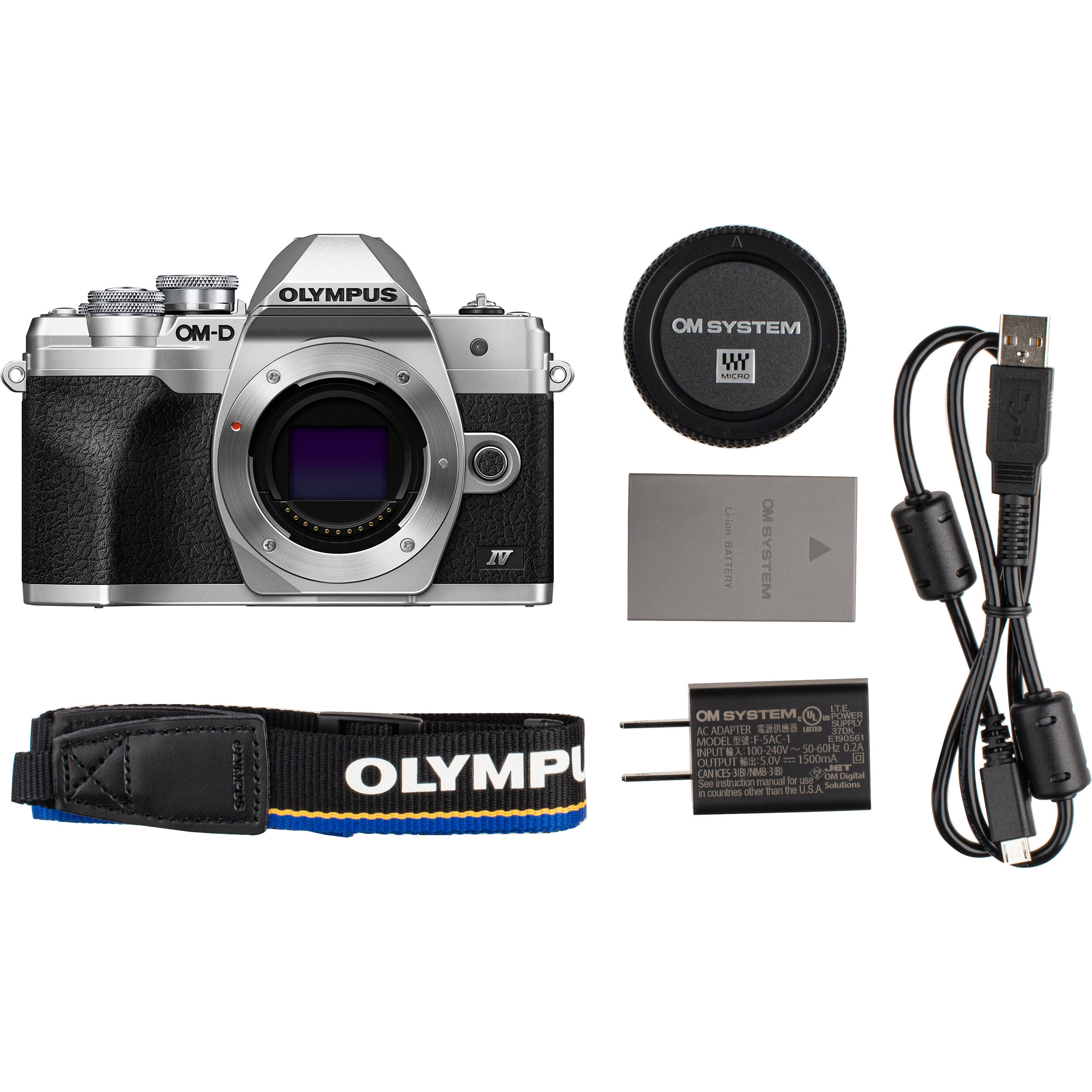 V207130SU000 OM SYSTEM OM-D E-M10 Mark IV Mirrorless Digital