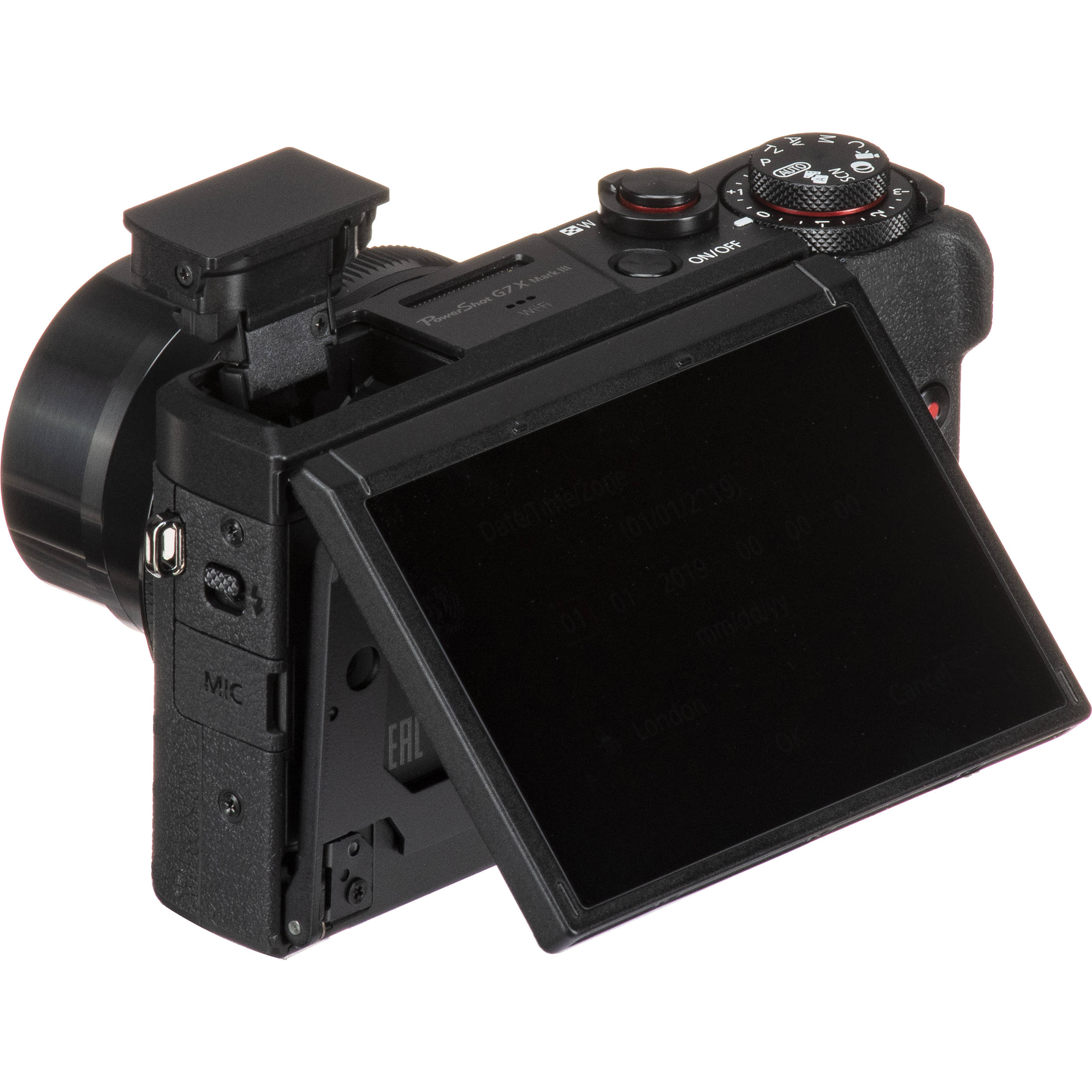 Canon PowerShot G7 X Mark III Digital Camera (Black) 3637C001