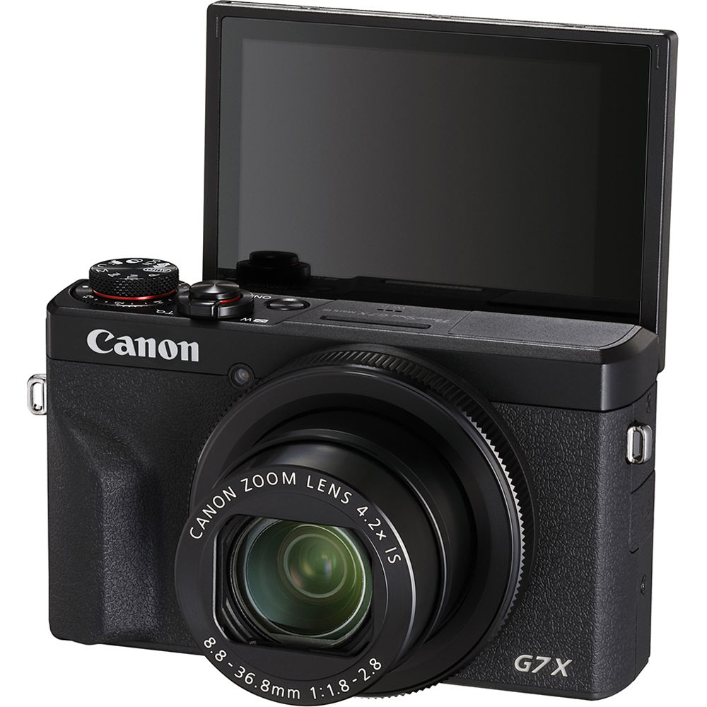 Canon PowerShot G7 X Mark III Digital Camera (Black) 3637C001