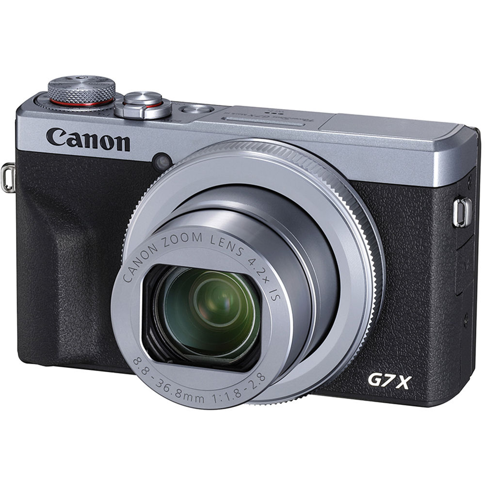 Canon PowerShot G7 X Mark III Digital Camera (Silver) 3638C001