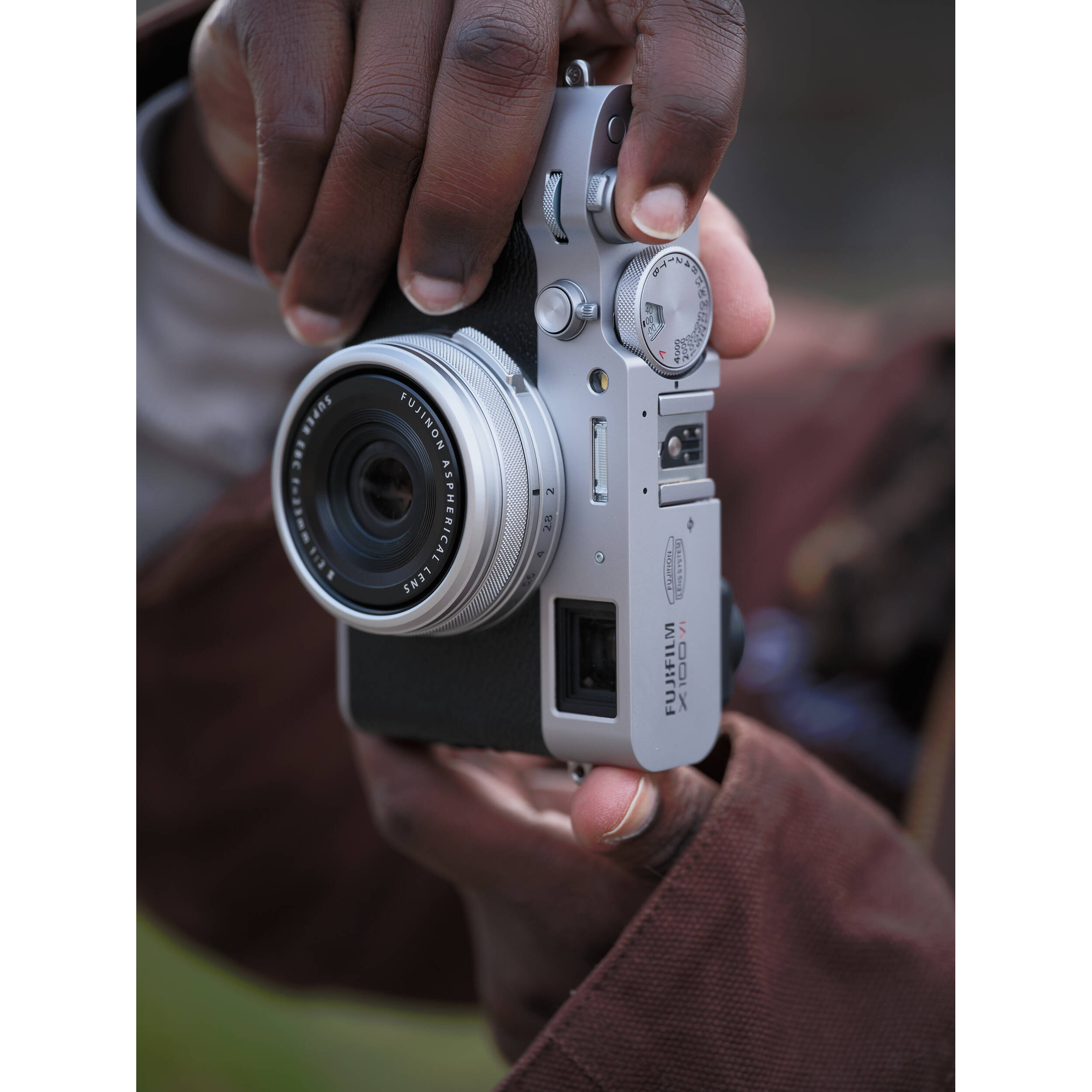 FUJIFILM X100VI Digital Camera (Silver) 16953912 Greentoe