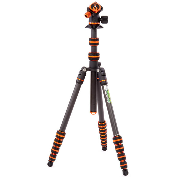 3 legged thing Punks Brian 2.0 Carbon Fiber Tripod with AirHed Neo 2.0 Ball Head (Black)
