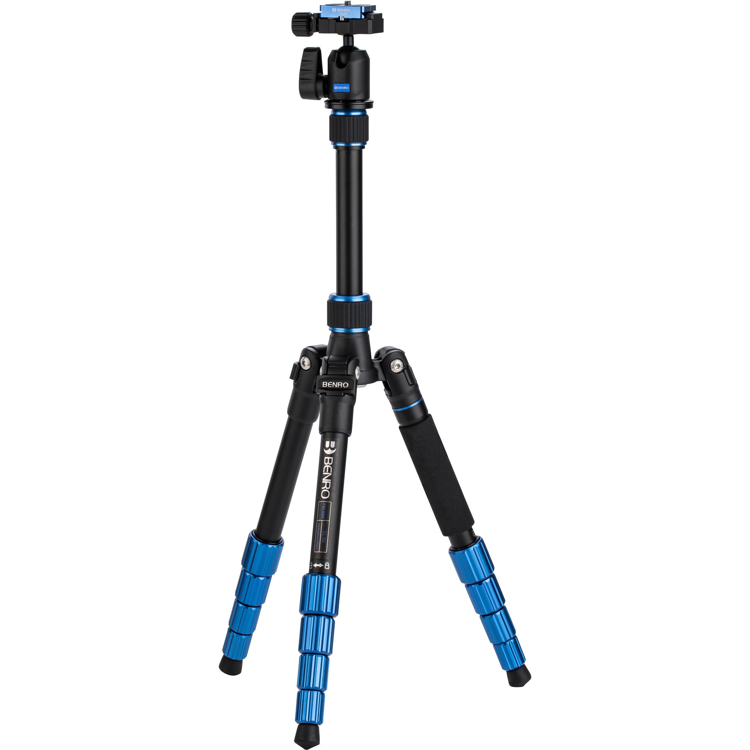 Benro FSL09AN00 Slim Travel Tripod with Ball Head (Aluminum)