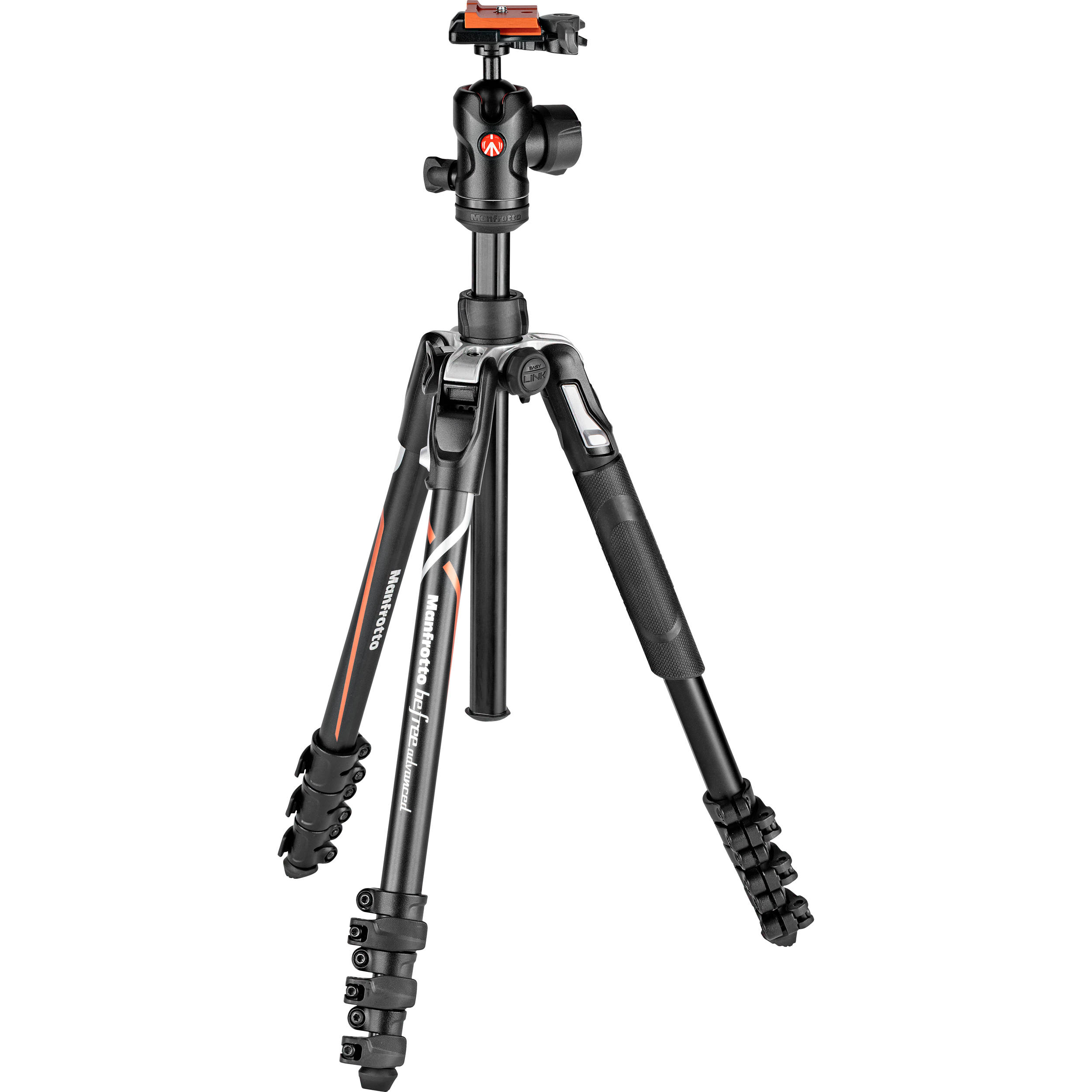 Manfrotto Befree Advanced Travel Aluminum Tripod with Ball Head (Lever Locks, Sony Alpha Edition)