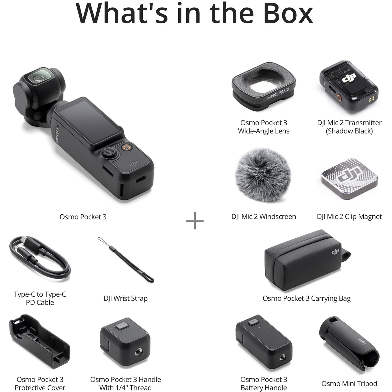 DJI Osmo Pocket 3 Creator Combo CP.OS.00000302.01 Greentoe