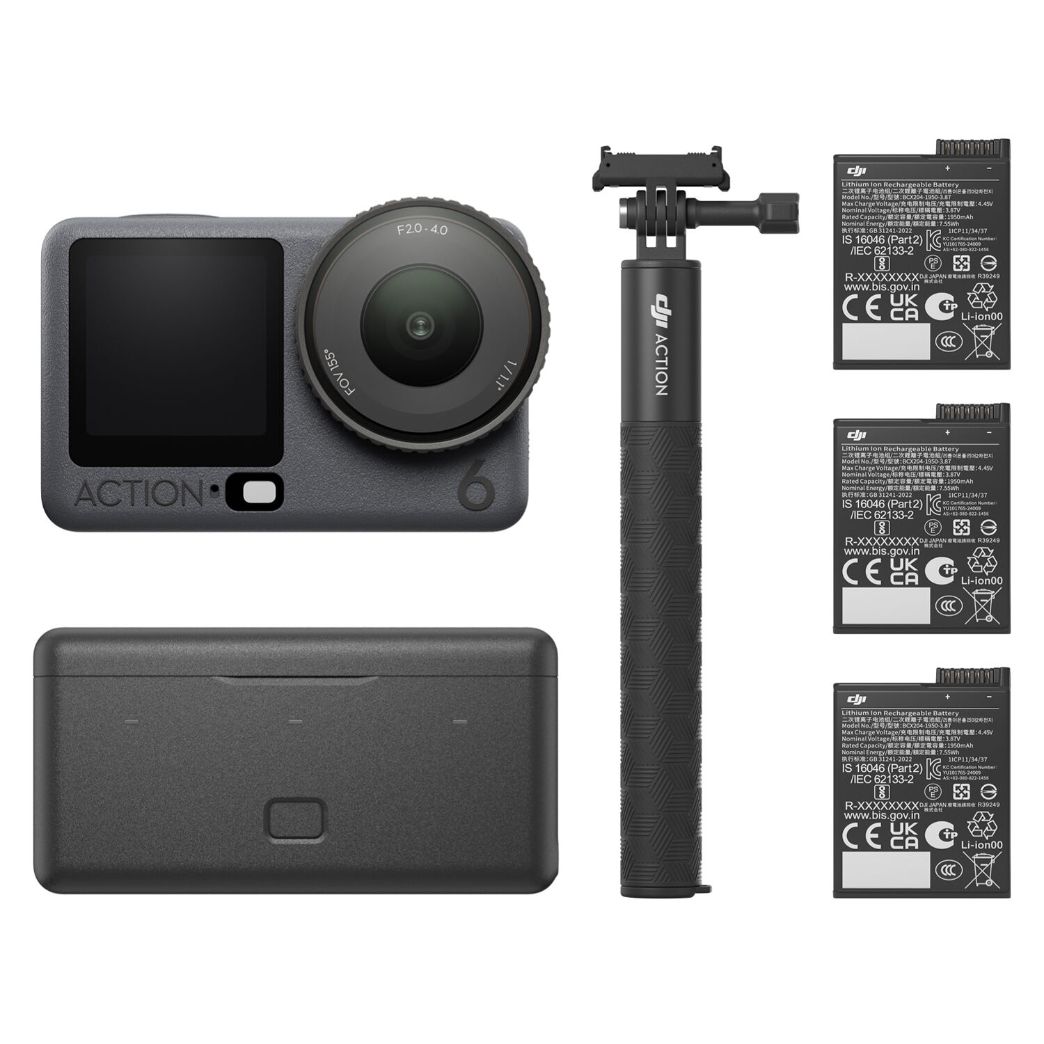DJI Osmo Action 6 Adventure Combo CP.OS.00000506.02 Greentoe