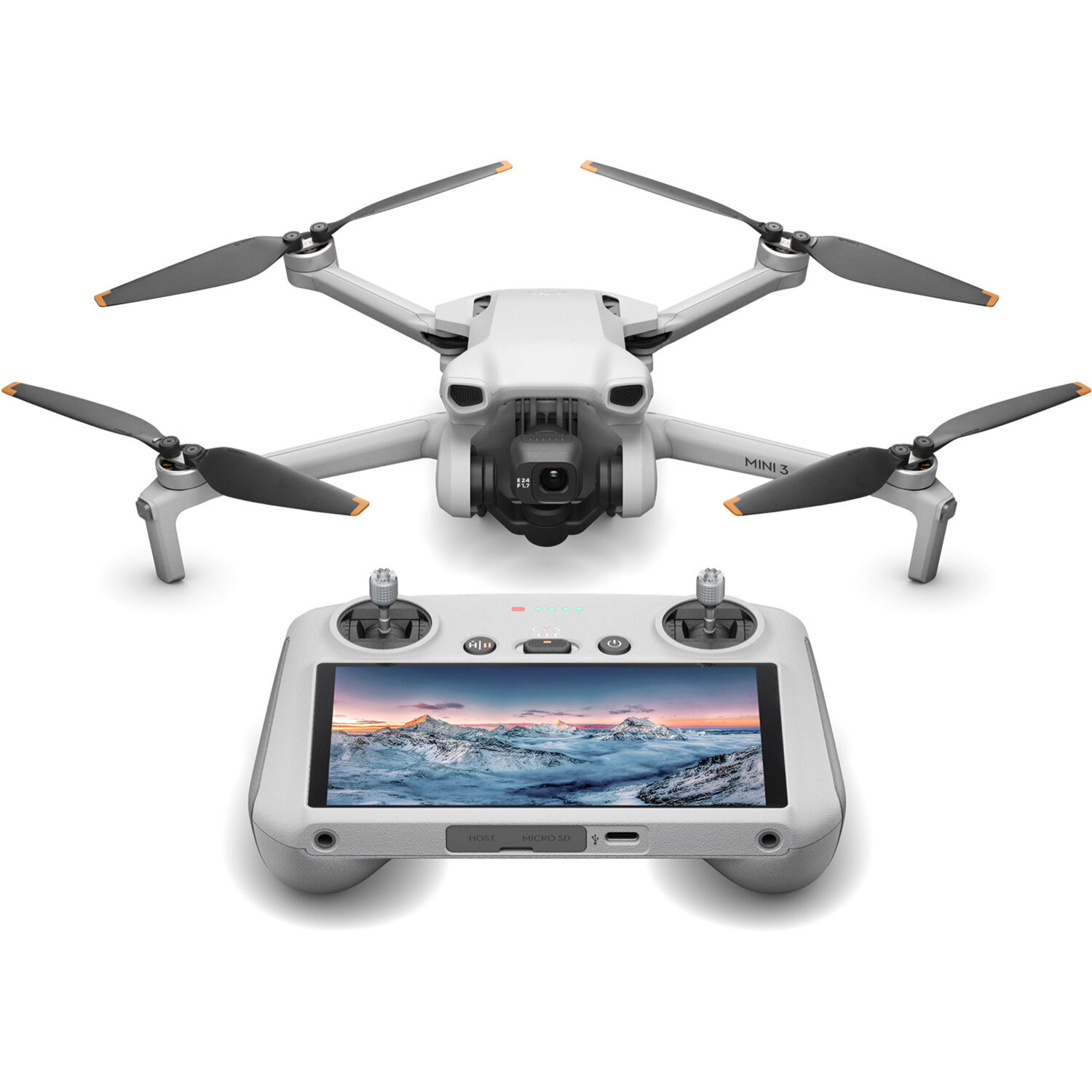 Dji Mini 3 with Dji RC Remote