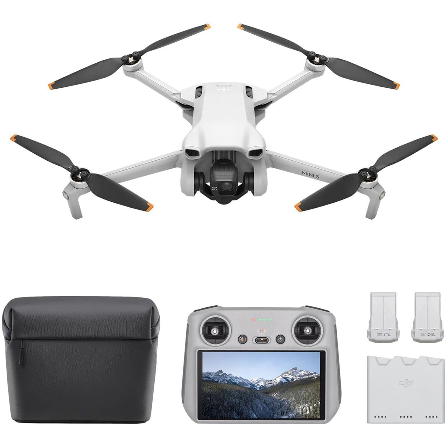 Dji Mini 3 with Dji RC Remote (Fly More Combo)
