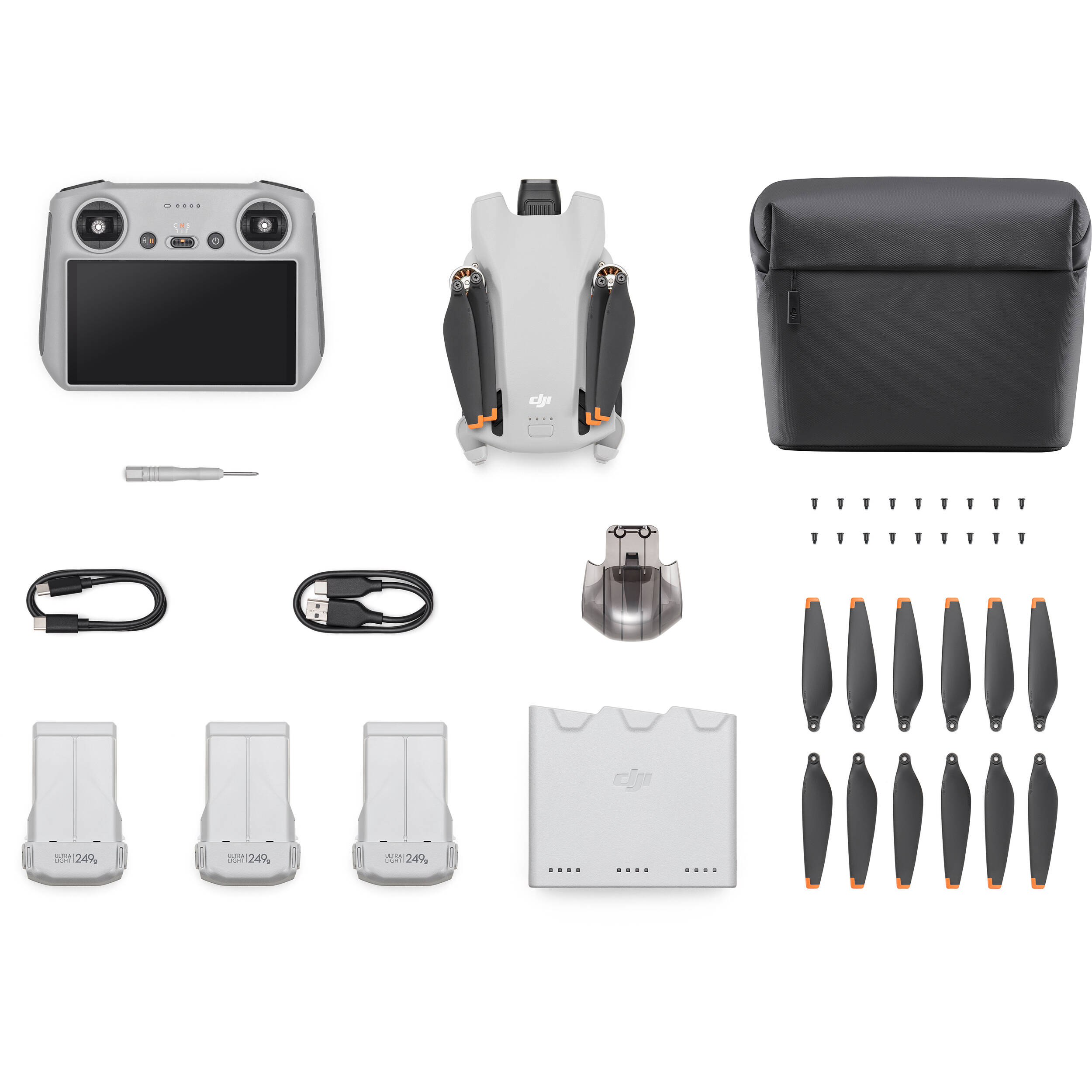DJI Mini 3 with DJI RC Remote (Fly More Combo) CP.MA.00000613.01