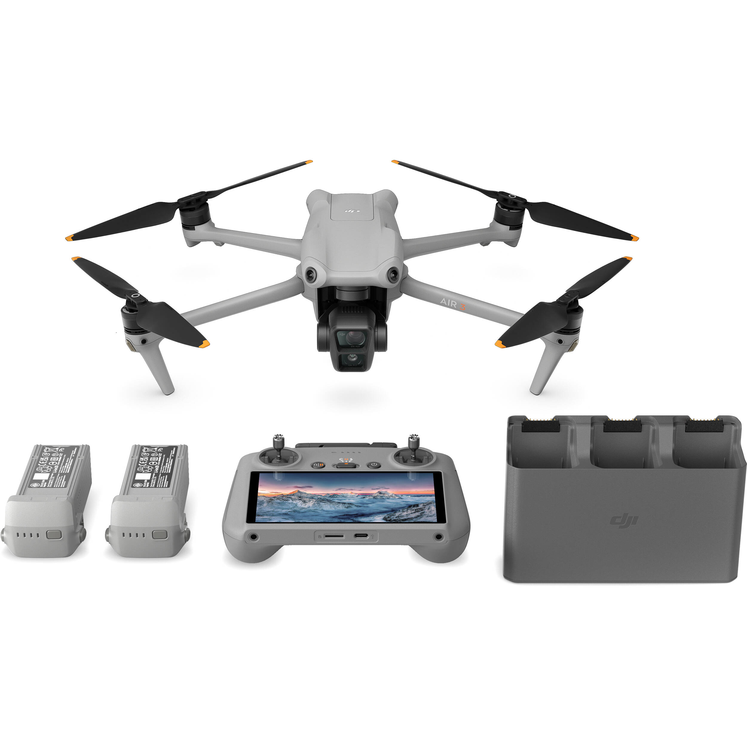 Dji Air 3 Drone Fly More Combo with RC 2