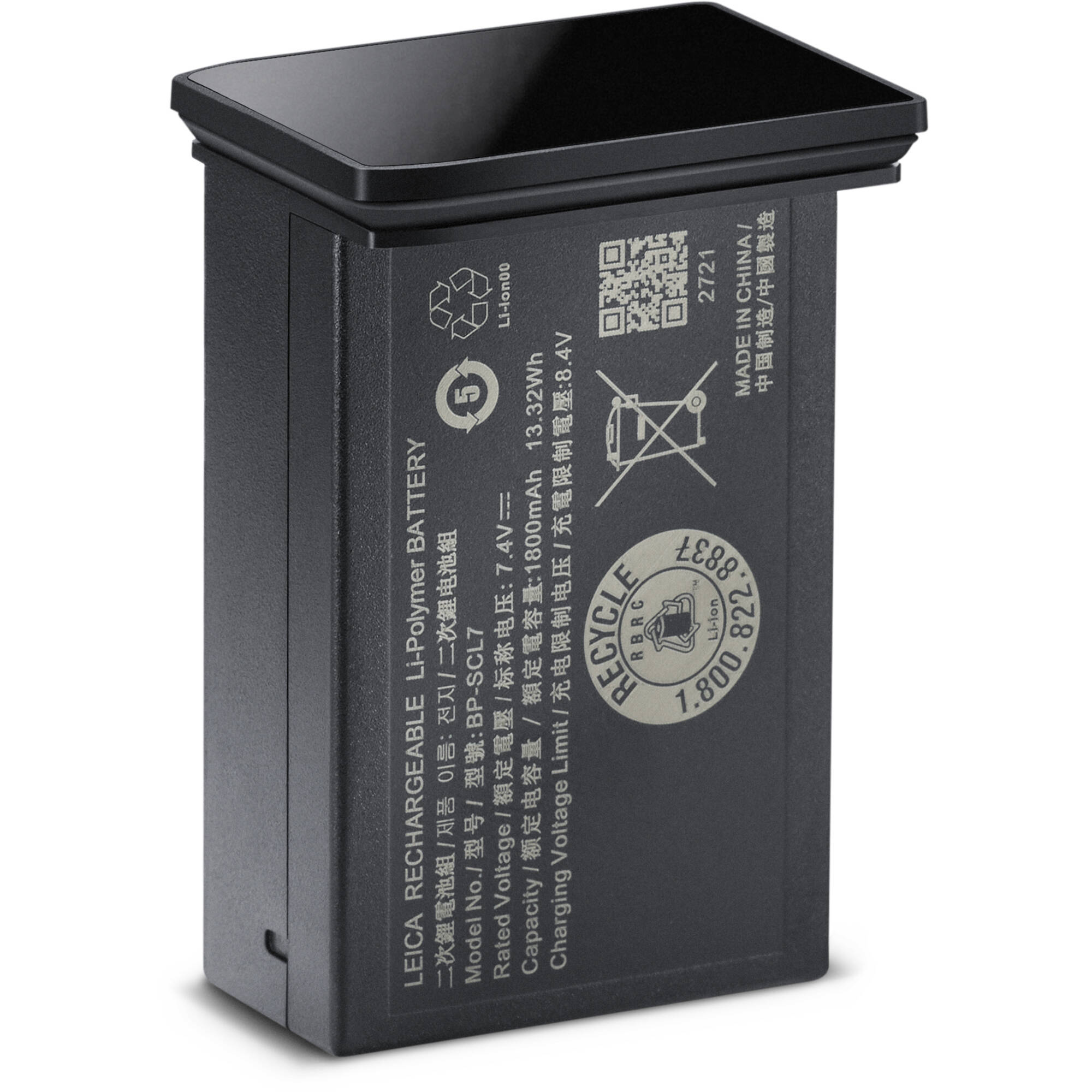 Leica BP-SCL7 Lithium-Ion Battery (Glossy Black)