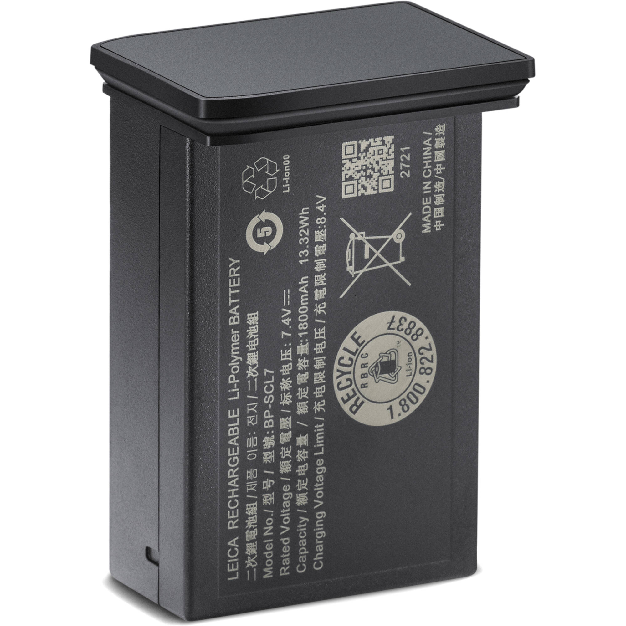 Leica BP-SCL7 Lithium-Ion Battery (Metal Gray)