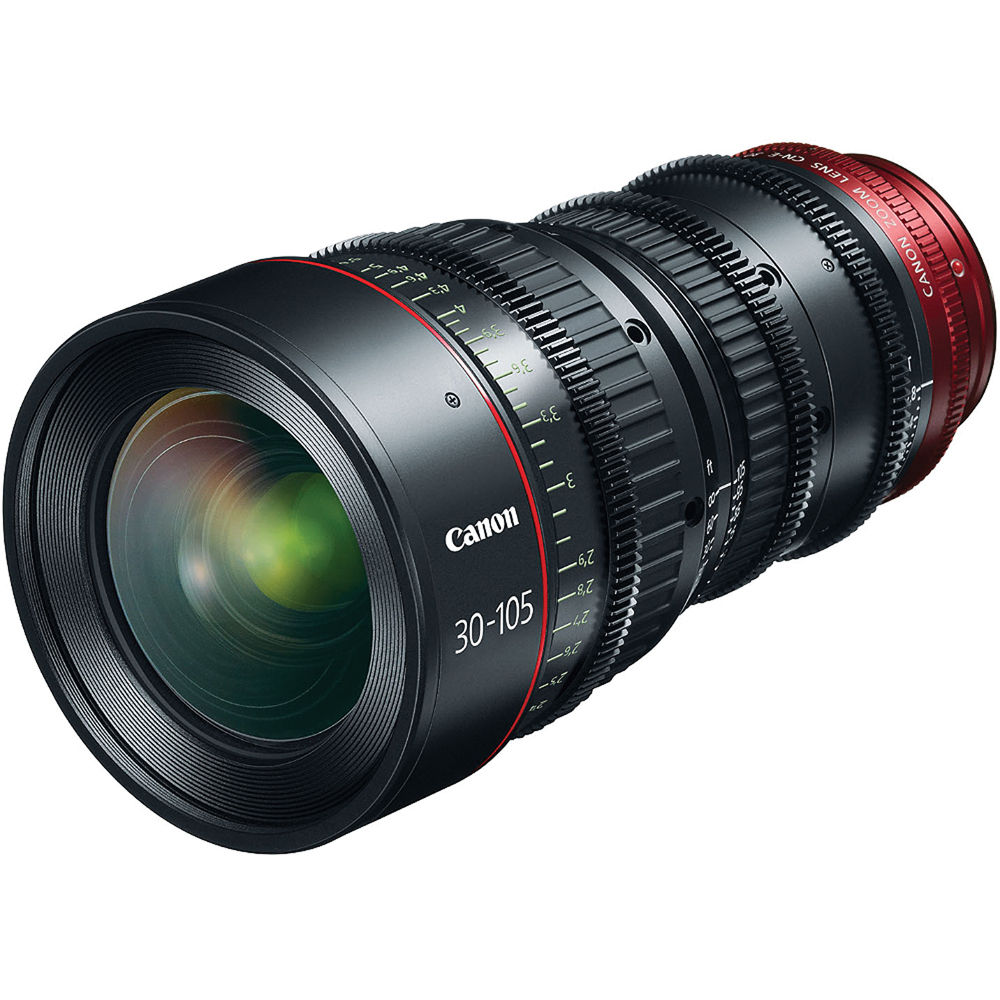 Canon CN-E30-105mm T2.8 L SP Telephoto Cinema Zoom Lens with PL Mount