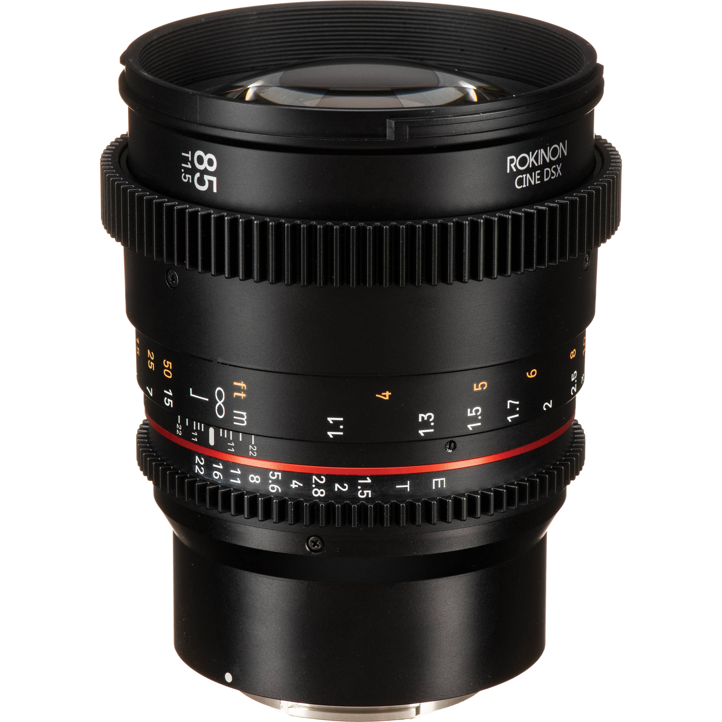 Rokinon 85mm T1.5 DSX High-Speed Cine Lens (E Mount)