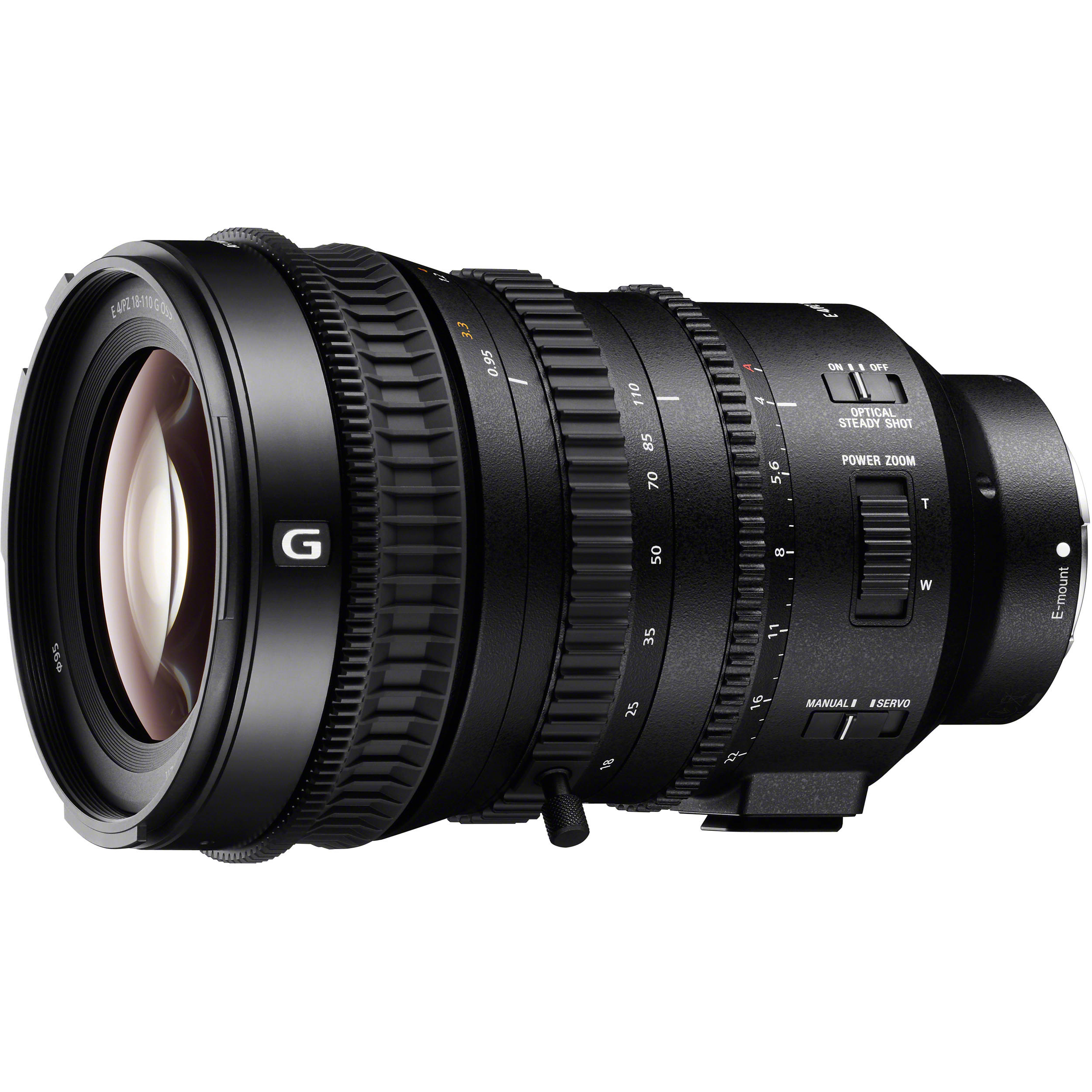 Sony E PZ 18-110mm f/4 G OSS Lens SELP18110G Greentoe Photo Video