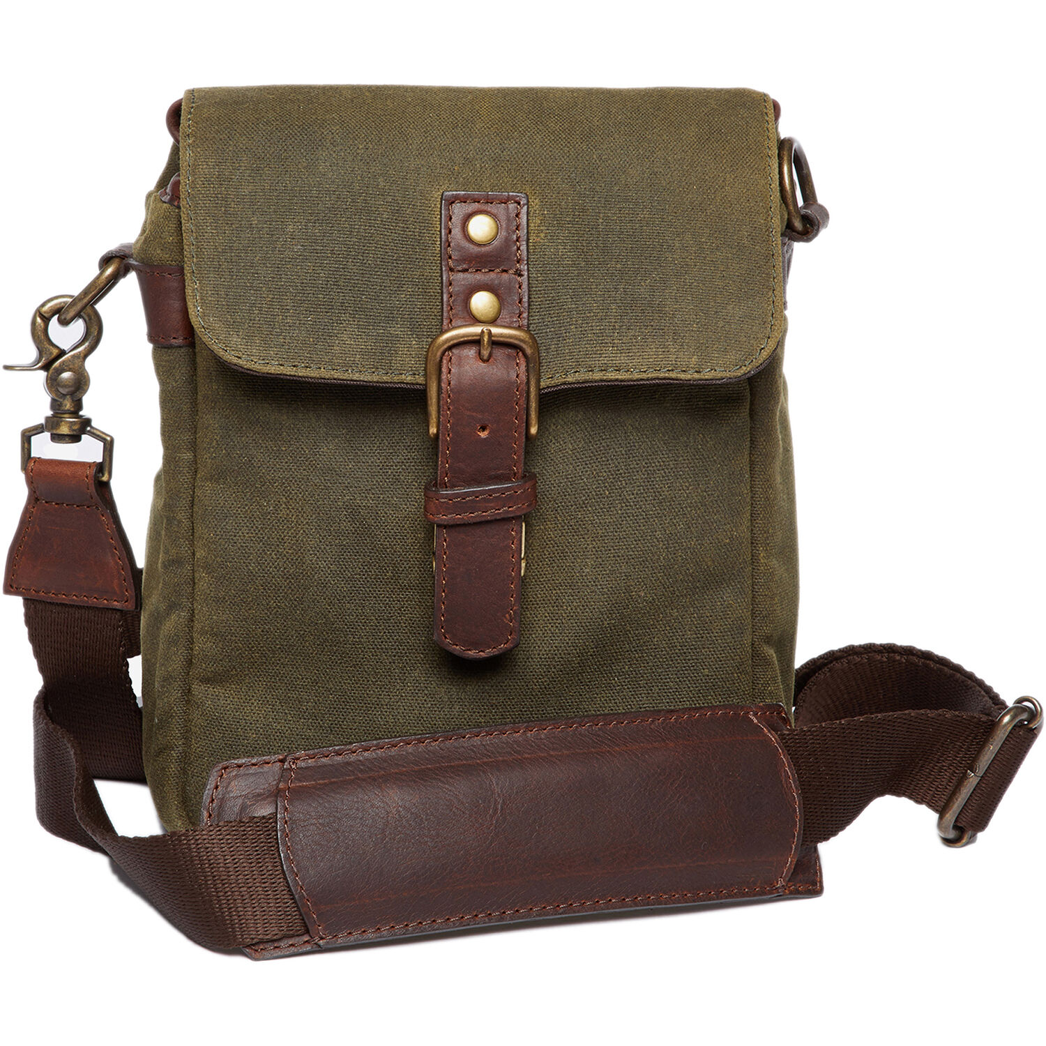 Ona Bond Street Waxed Canvas Camera Bag (Olive)