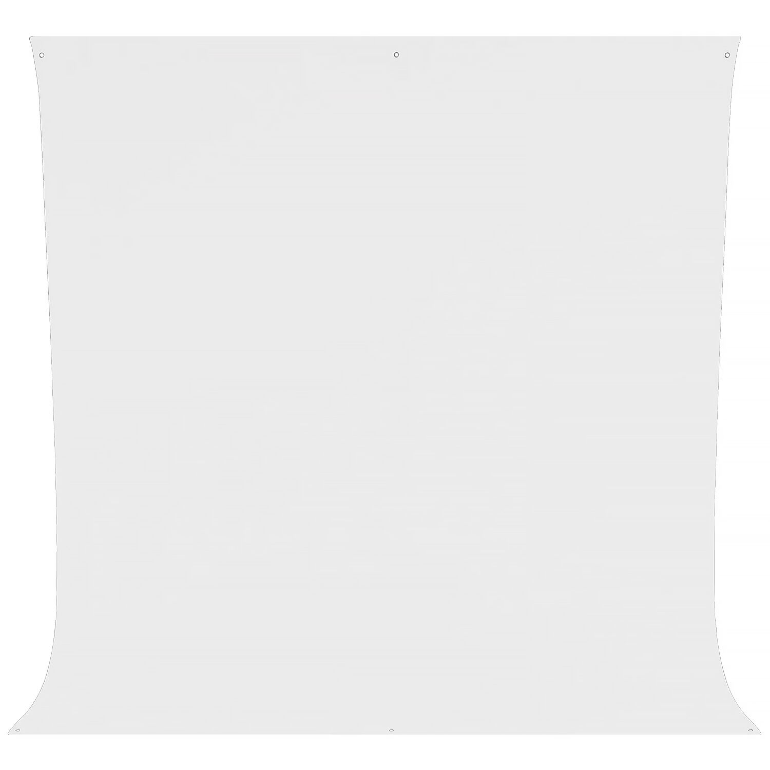 Westcott 9 x 10 Wrinkle-Resistant Cotton Backdrop (Hi Key White)