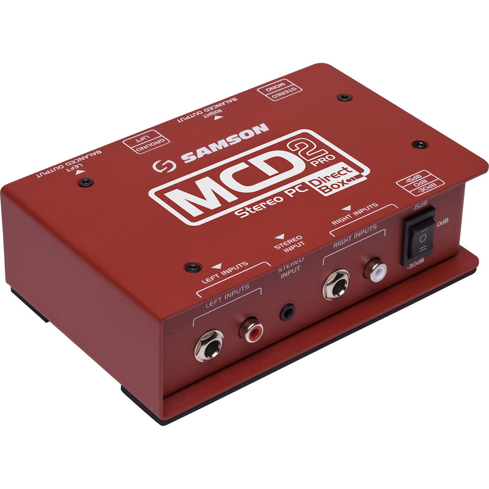 Samson MCD2 Pro 2-Channel Passive PC Direct Box