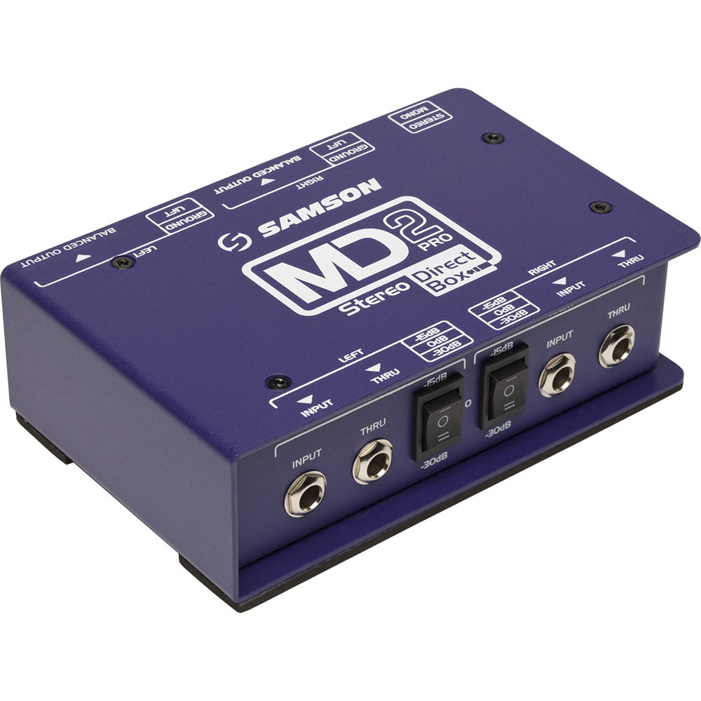 Samson MD2 Pro 2-Channel Passive Direct Box