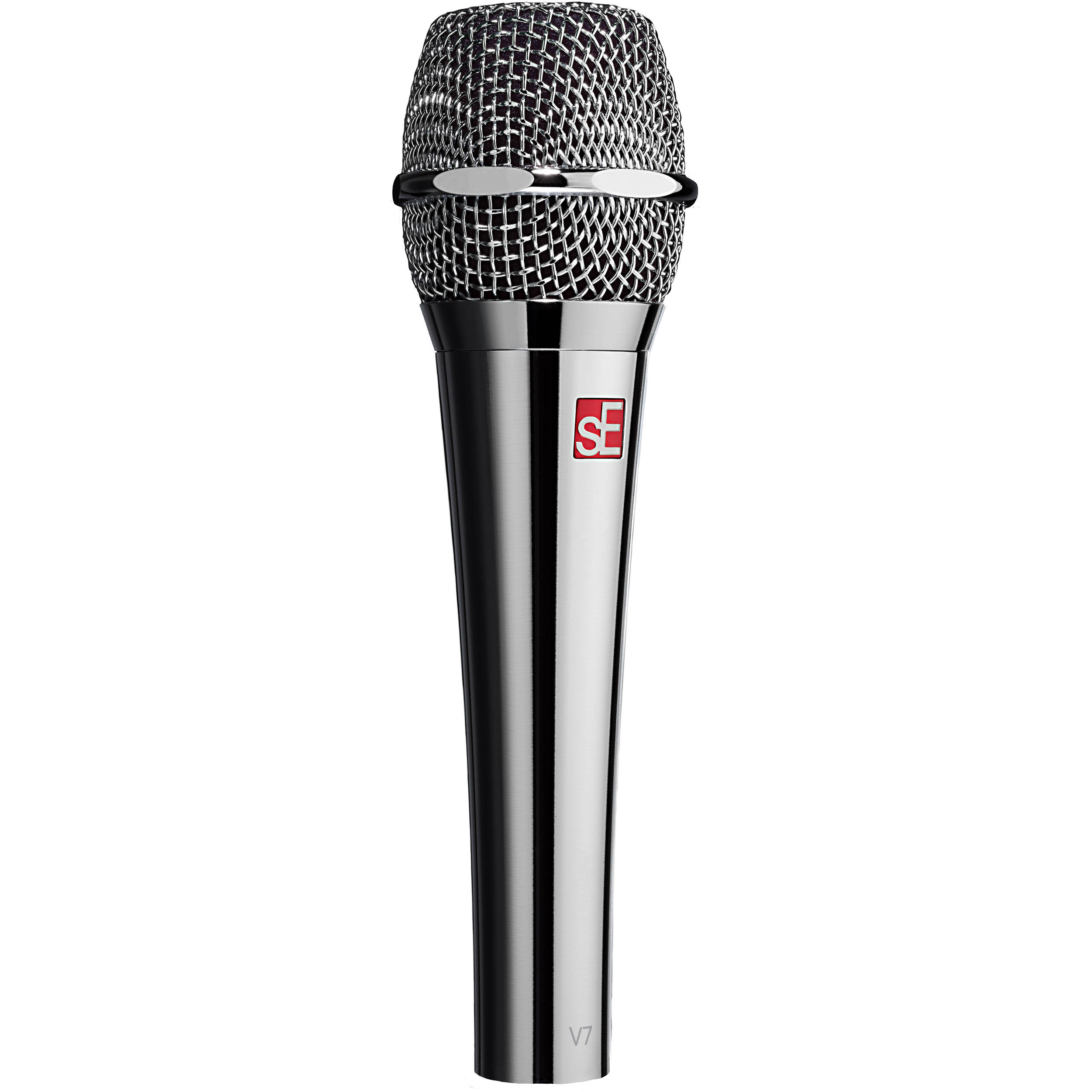 Se electronics V7 Handheld Supercardioid Dynamic Microphone (Chrome)