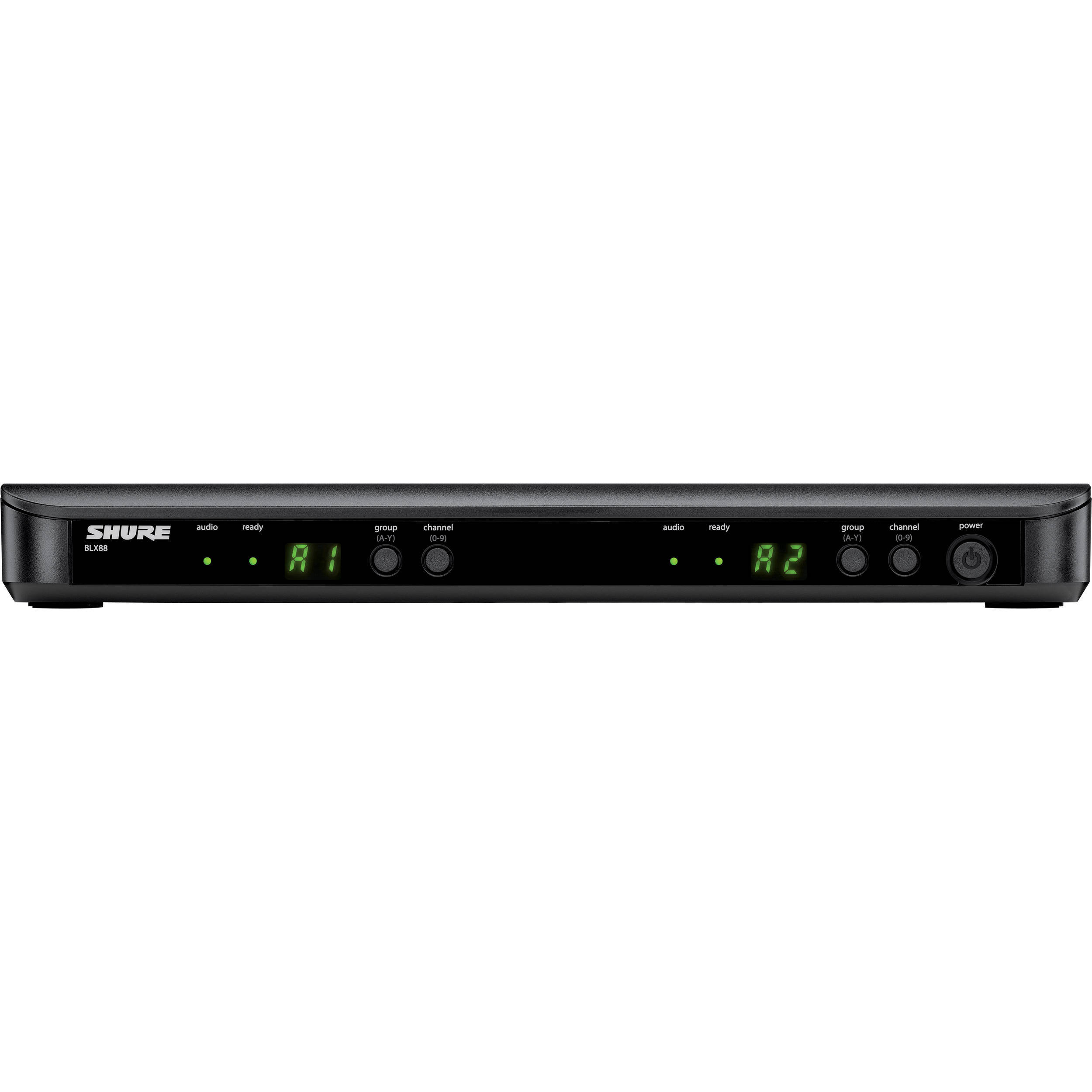 Shure BLX88 Dual-Channel Wireless Receiver (H10: 542 - 572 MHz)