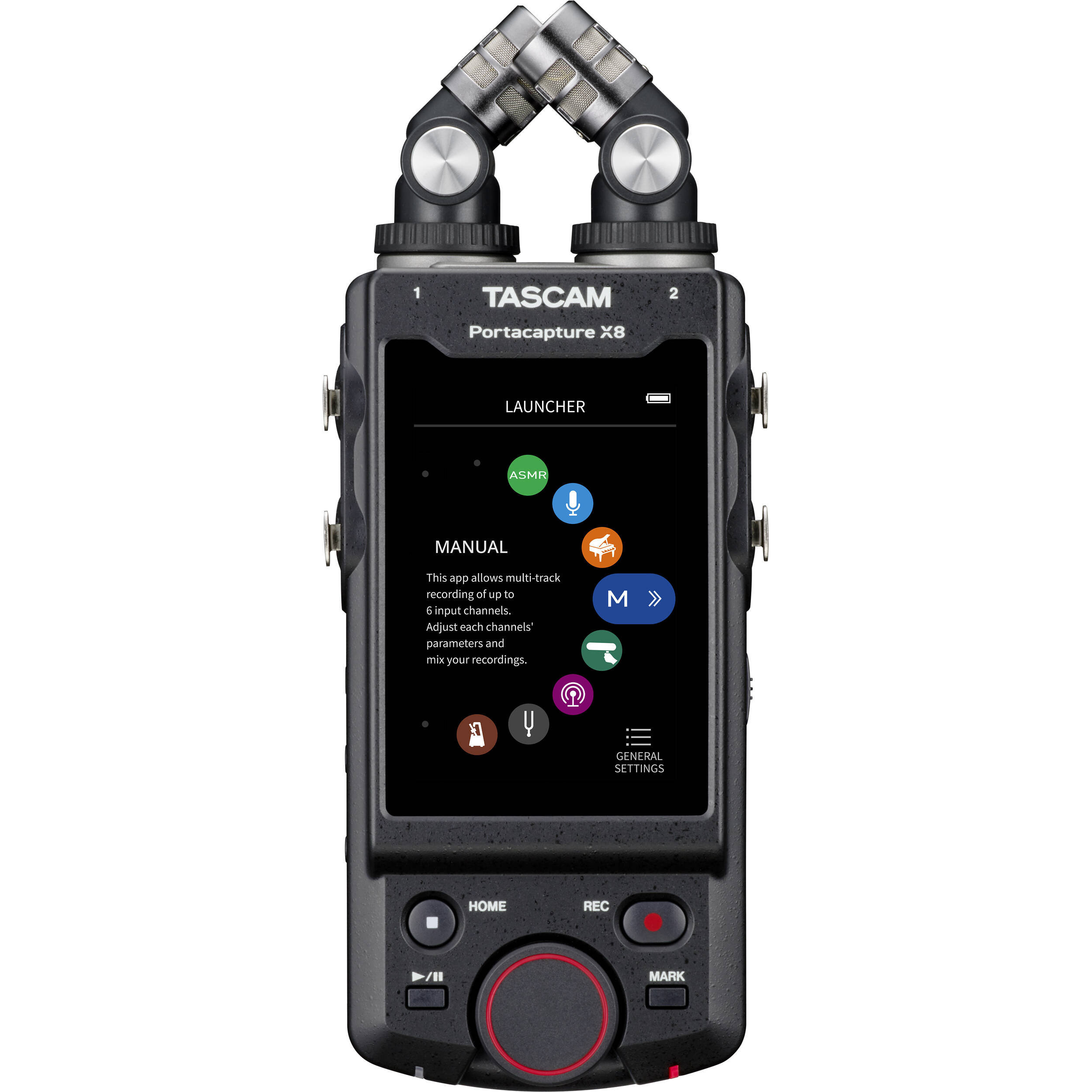 Tascam Portacapture X8 6-Input / 8-Track Handheld Adaptive Multitrack Recorder