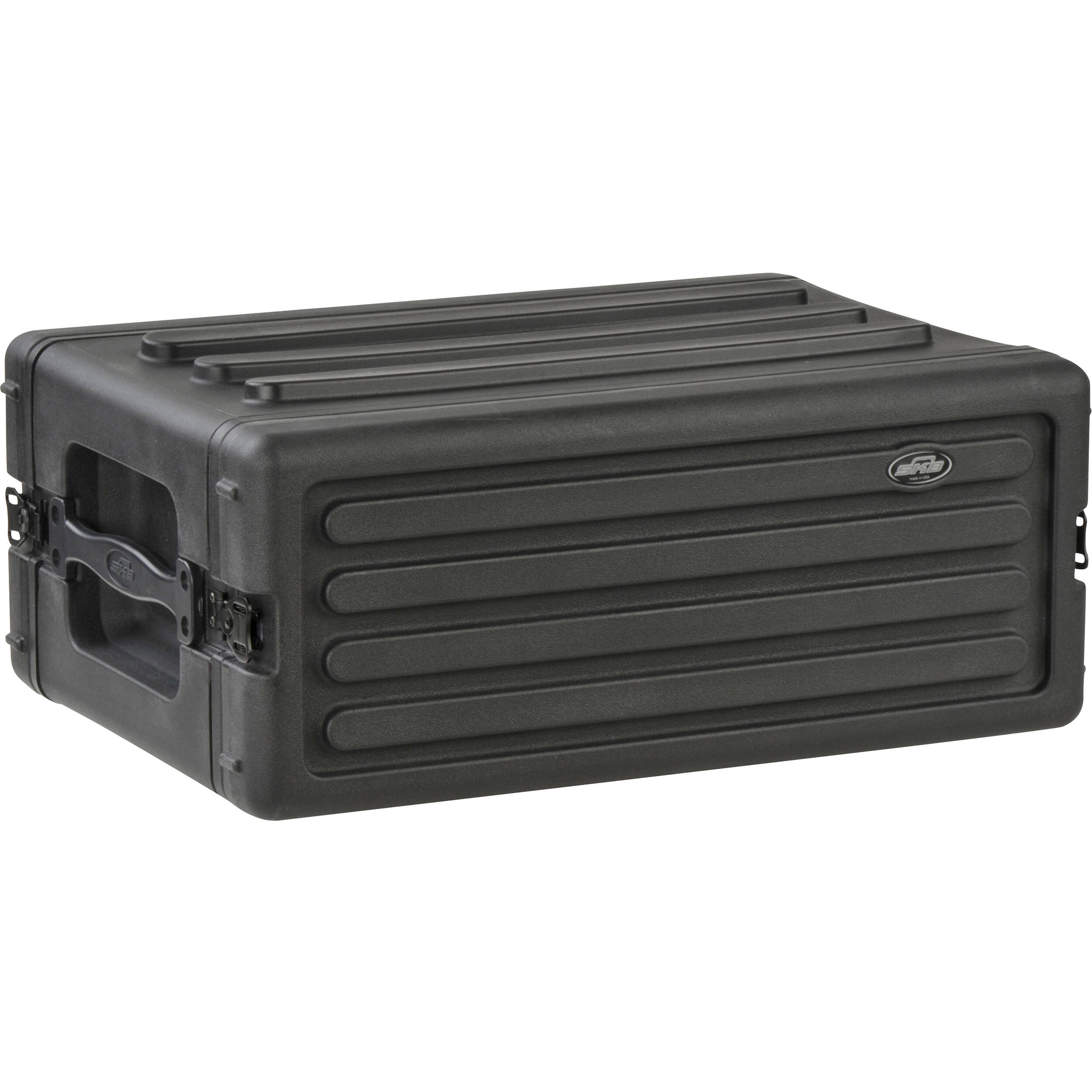 SKB 4U Roto Shallow Rack Case with Steel Rails