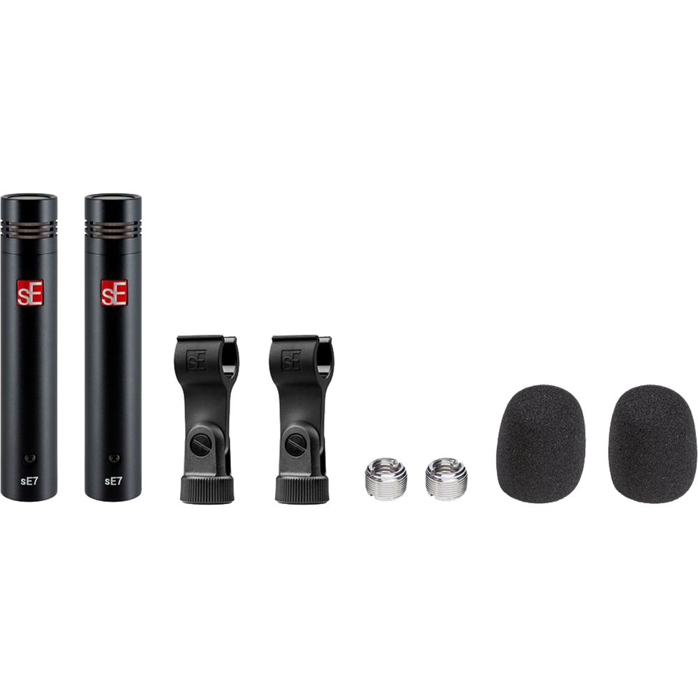 se electronics sE7 Small-Diaphragm Condenser Microphone (Matched Stereo Pair)