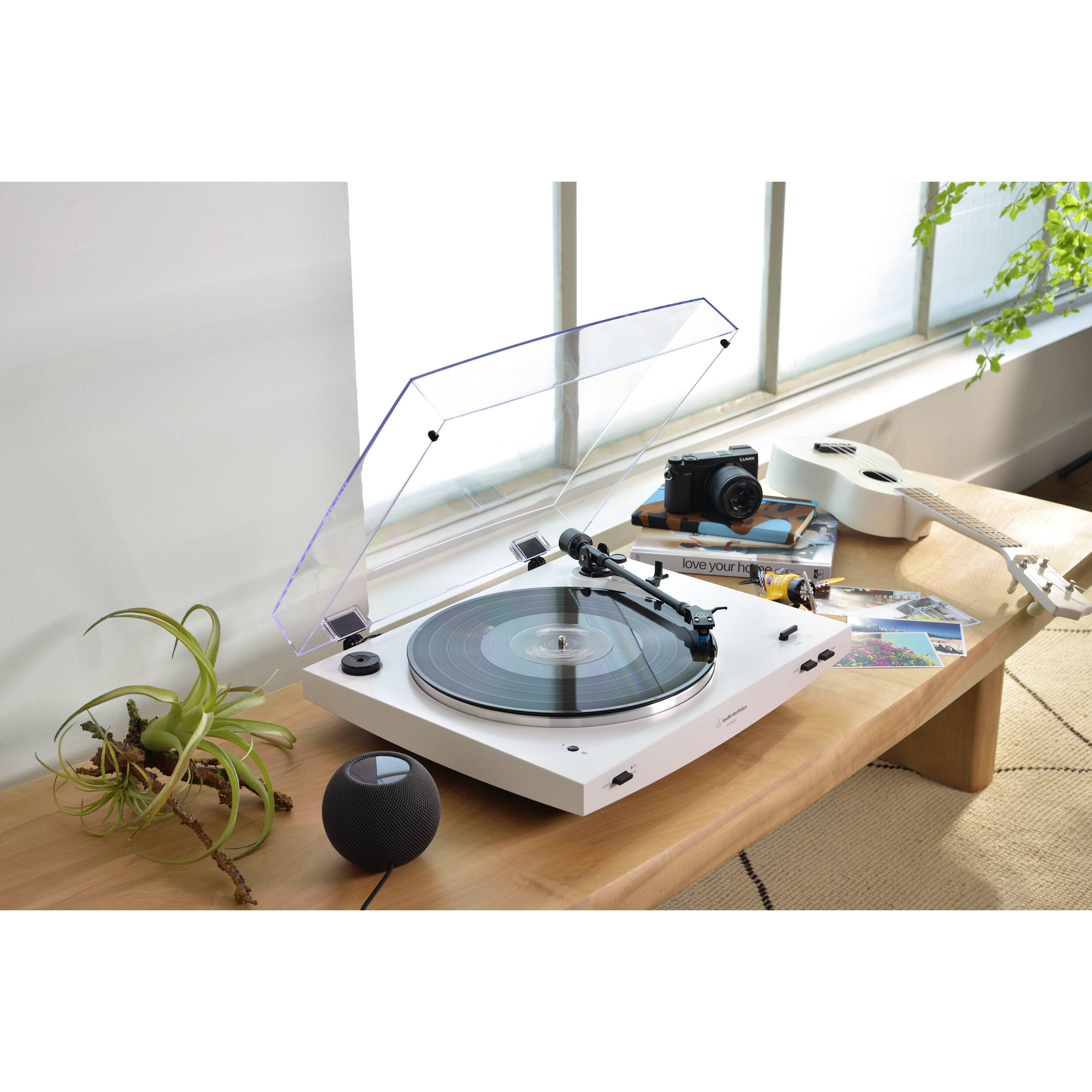 Audio-Technica Consumer AT-LP3XBT Fully Automatic AT-LP3XBT-WH