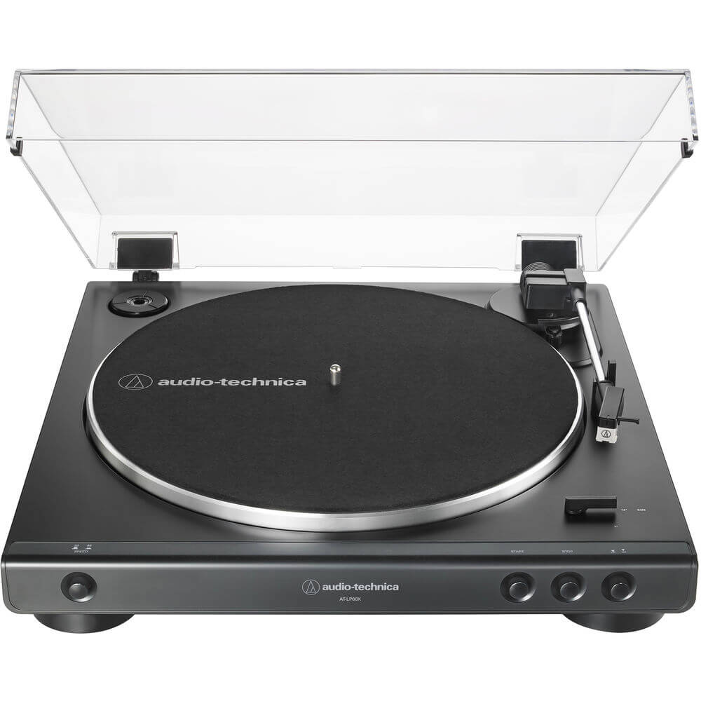 Audio Technica Fully Automatic Wireless Belt-Drive Turntable - Black