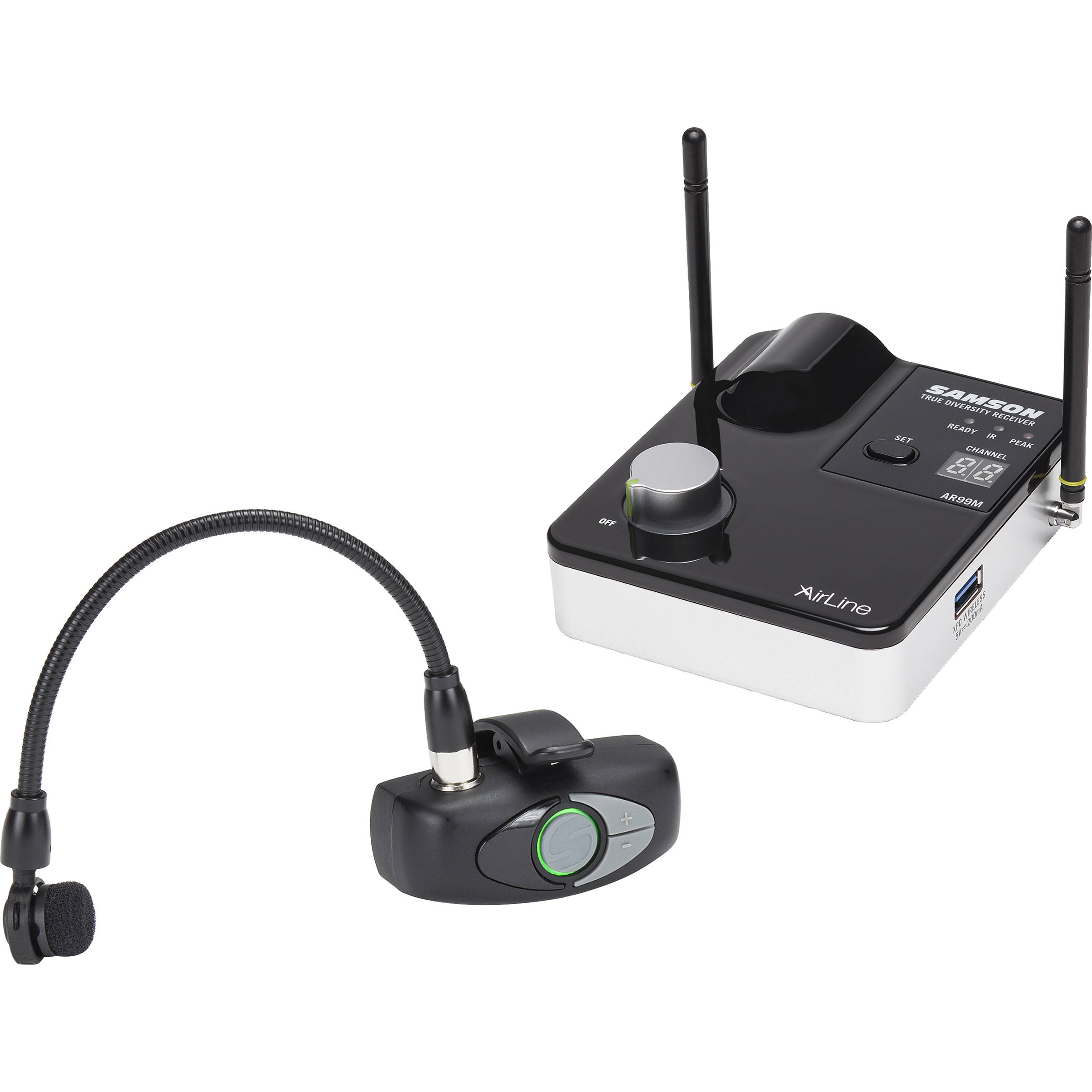 Samson AirLine AWXm Micro UHF Wind Instrument Wireless System (K: 470 to 494 MHz)