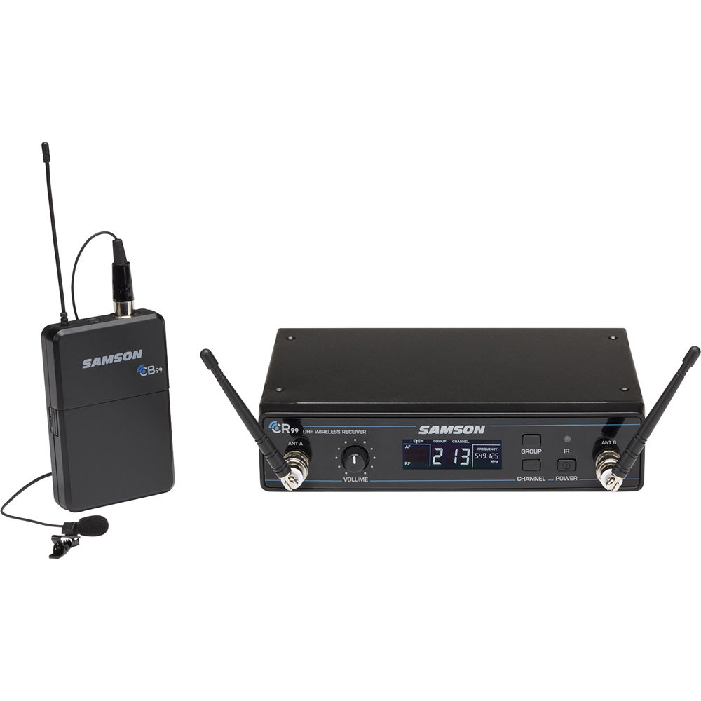 Samson Concert 99 Presentation Frequency-Agile UHF Wireless System (K: 470-494 MHz)