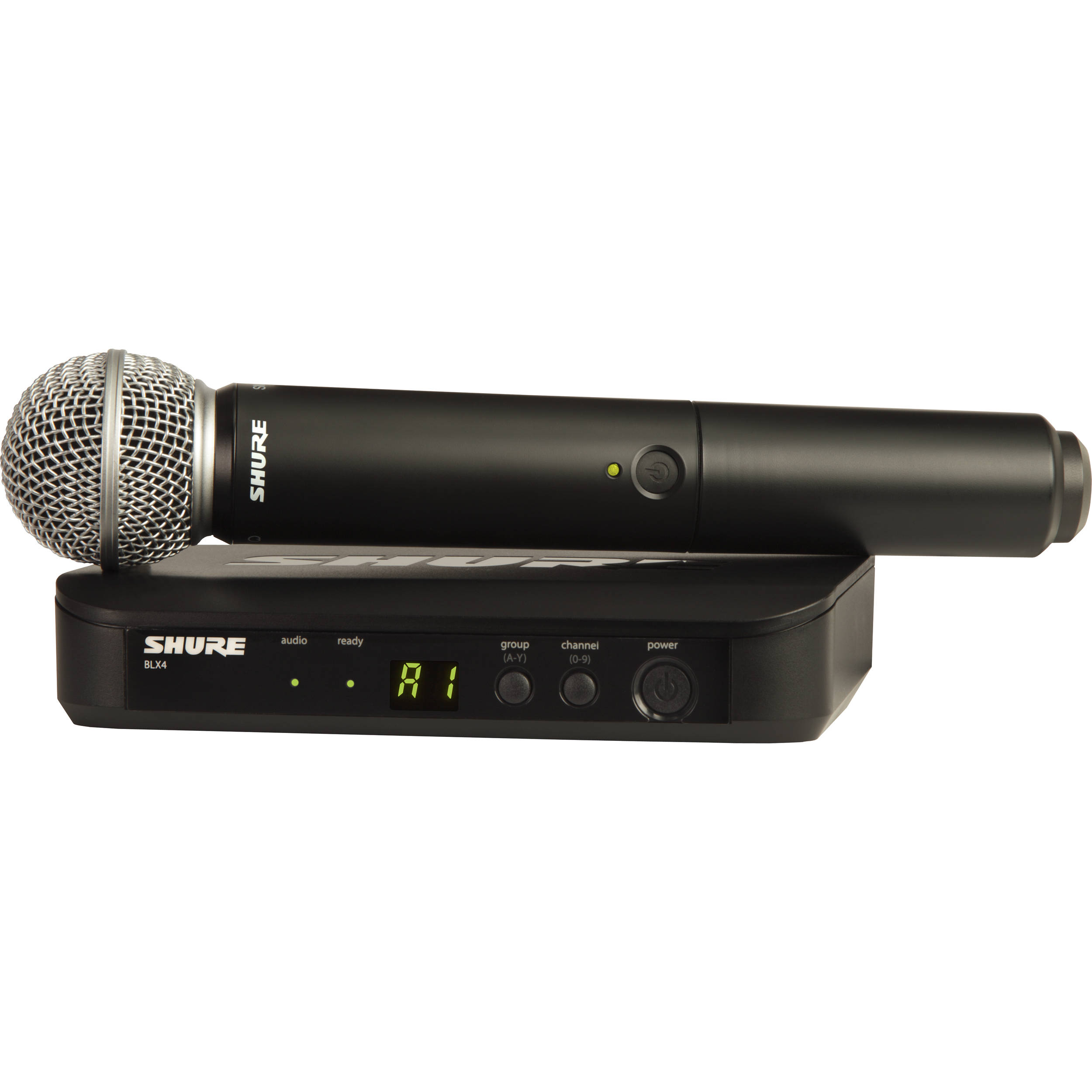 Shure BLX24 Vocal Wireless System With SM58 Mic (H10: 542 - 572 MHz)
