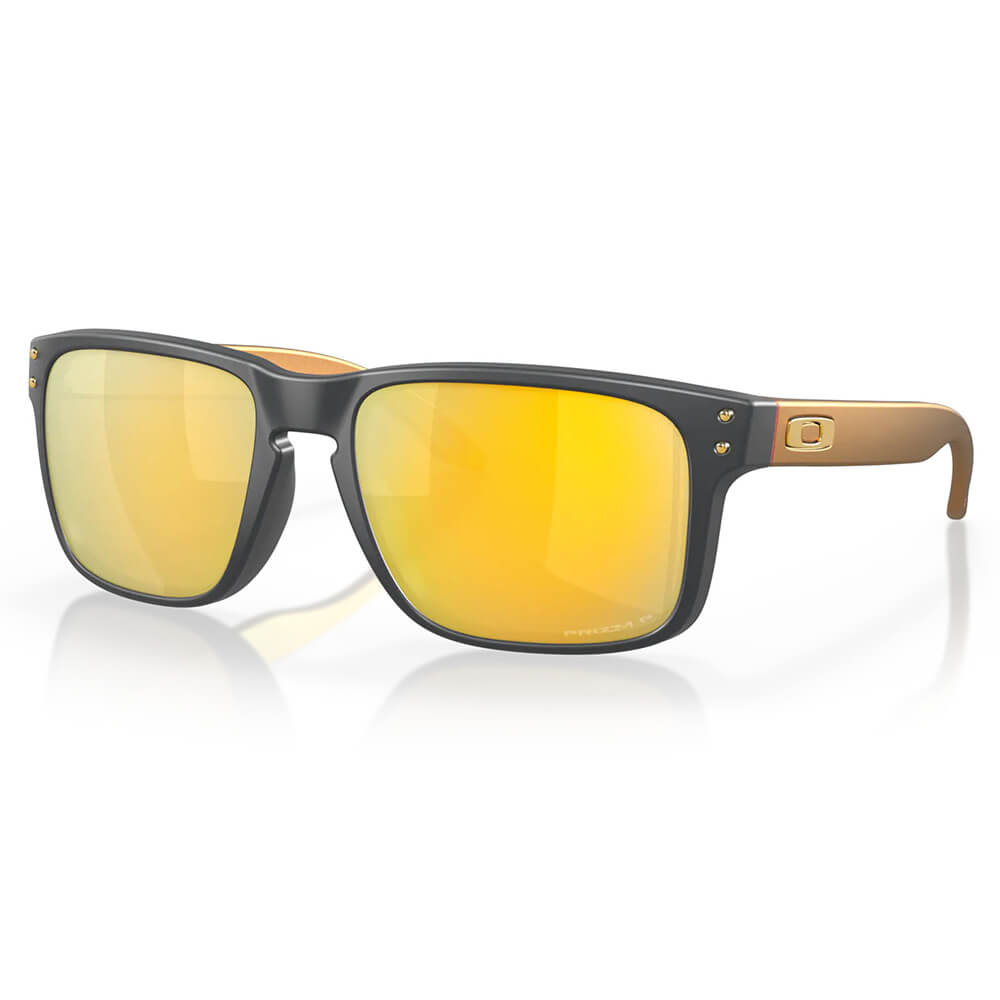 Oakley HOLBROOK - Matte Carbon with Prizm 24k Polarized