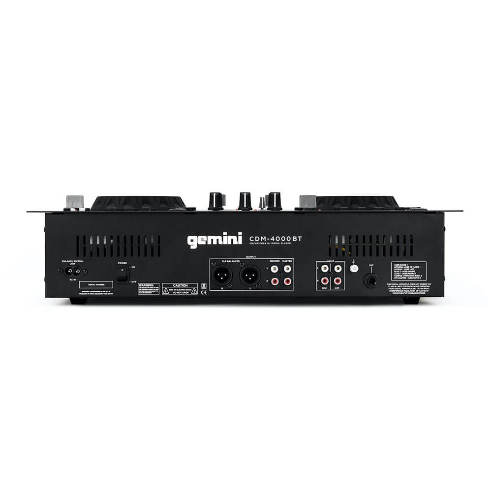 Gemini CD/MIXER Combo Player With BT Input — thumbnail 4
