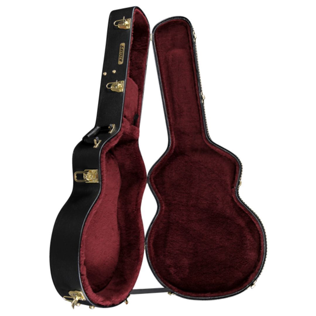 Gretsch G6241 Hollowbody JR Hardshell Case, Black — thumbnail 5