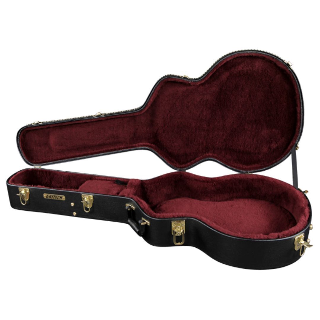 Gretsch G6241 Hollowbody JR Hardshell Case, Black — thumbnail 6