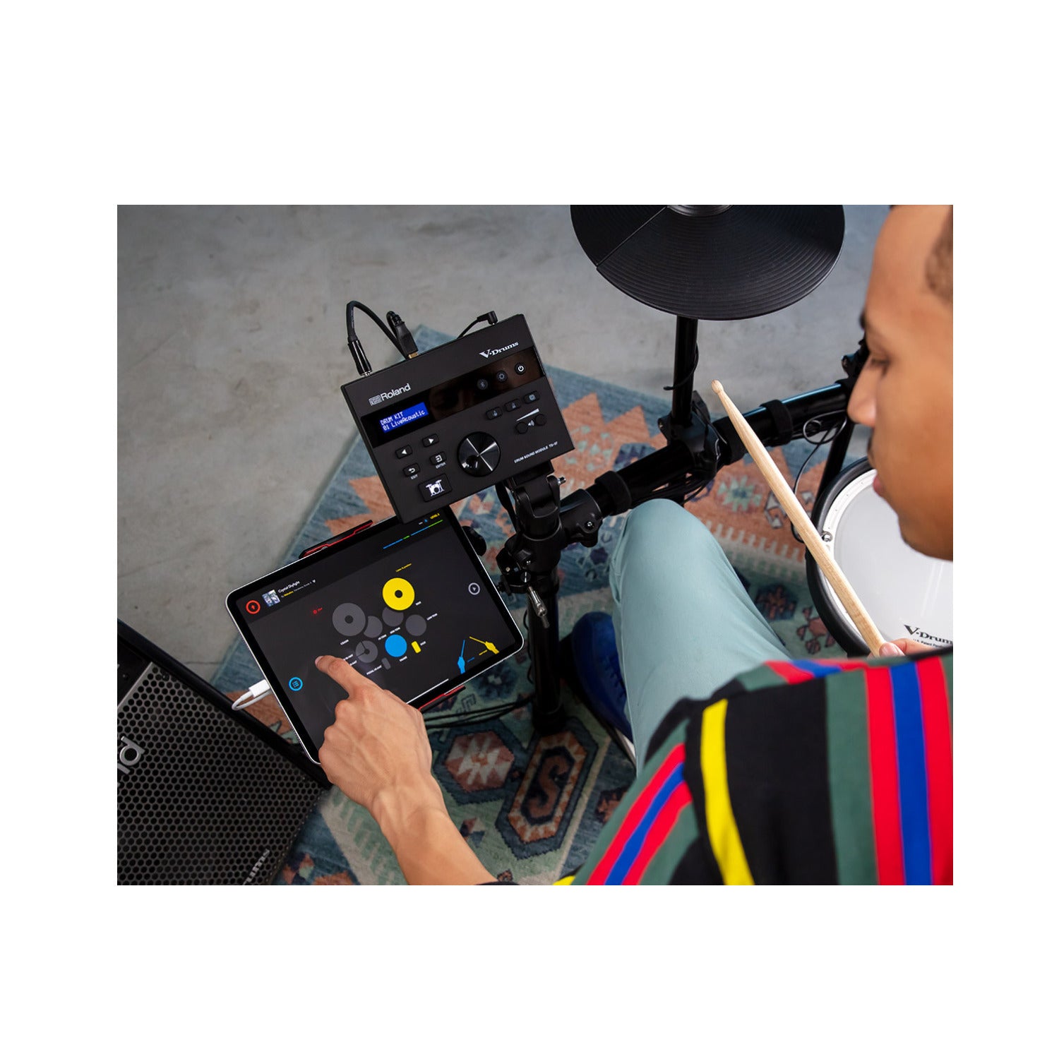 Roland TD-07KV V-Drums Electronic Drum Set — thumbnail 7