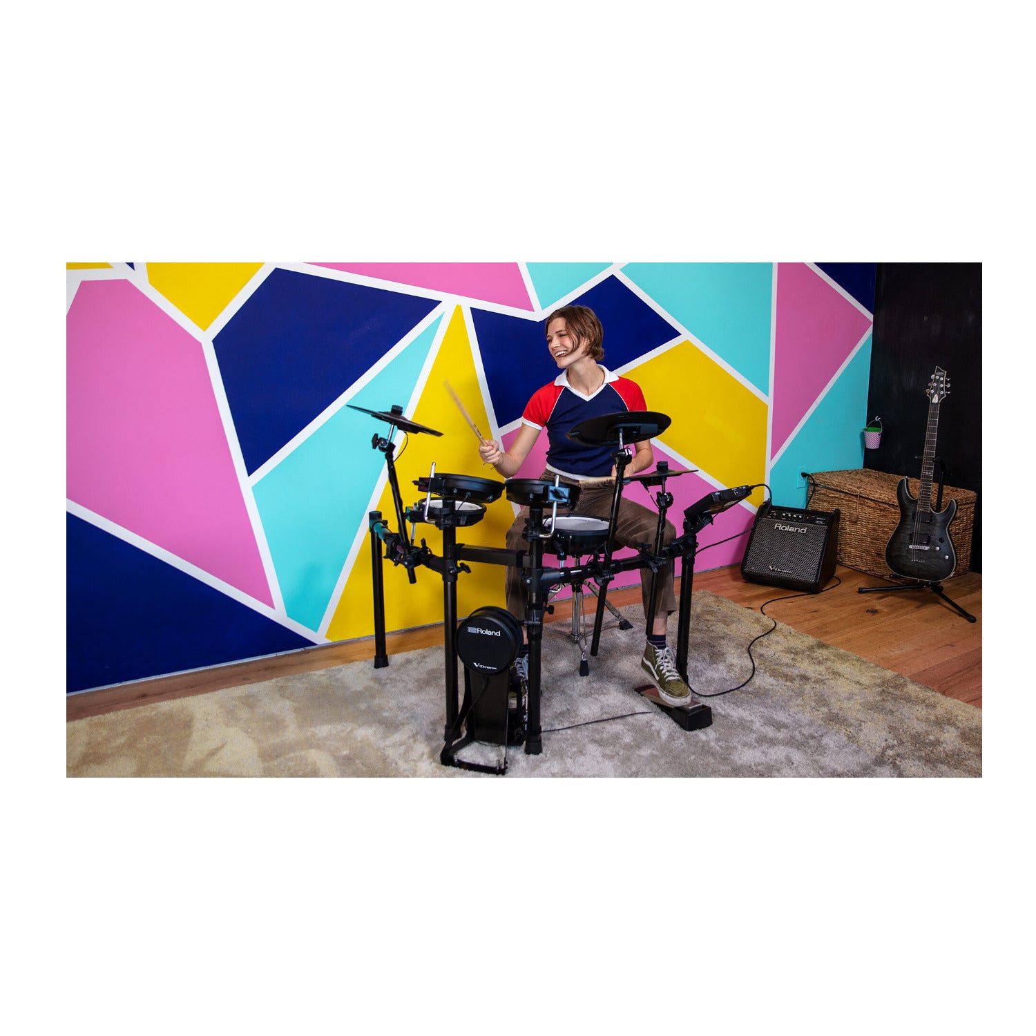 Roland TD-07KV V-Drums Electronic Drum Set — thumbnail 8